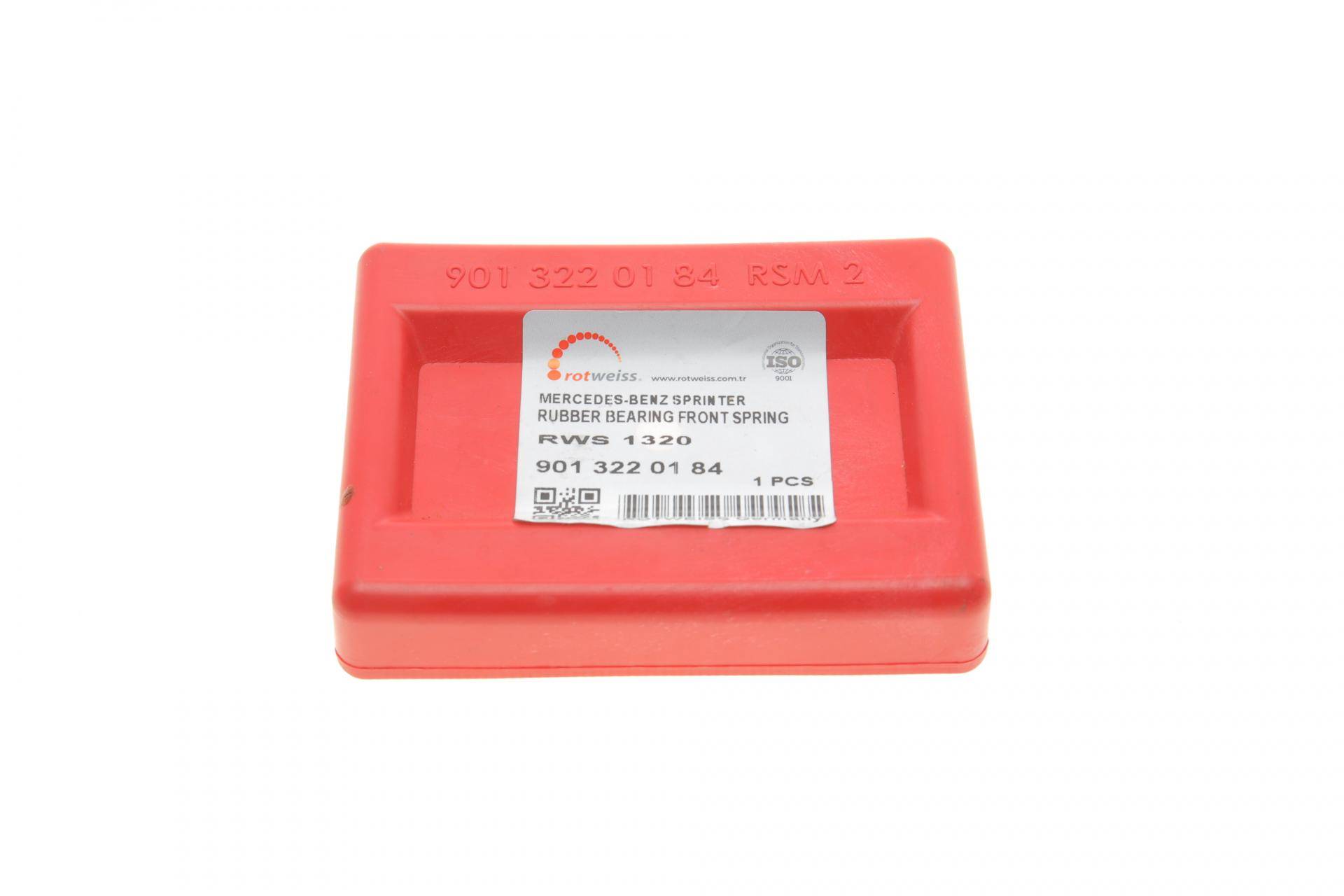 Кронштейн подушки ресори передній (червоний) MB Sprinter 96-06 (R)(пошкоджене кріплення)