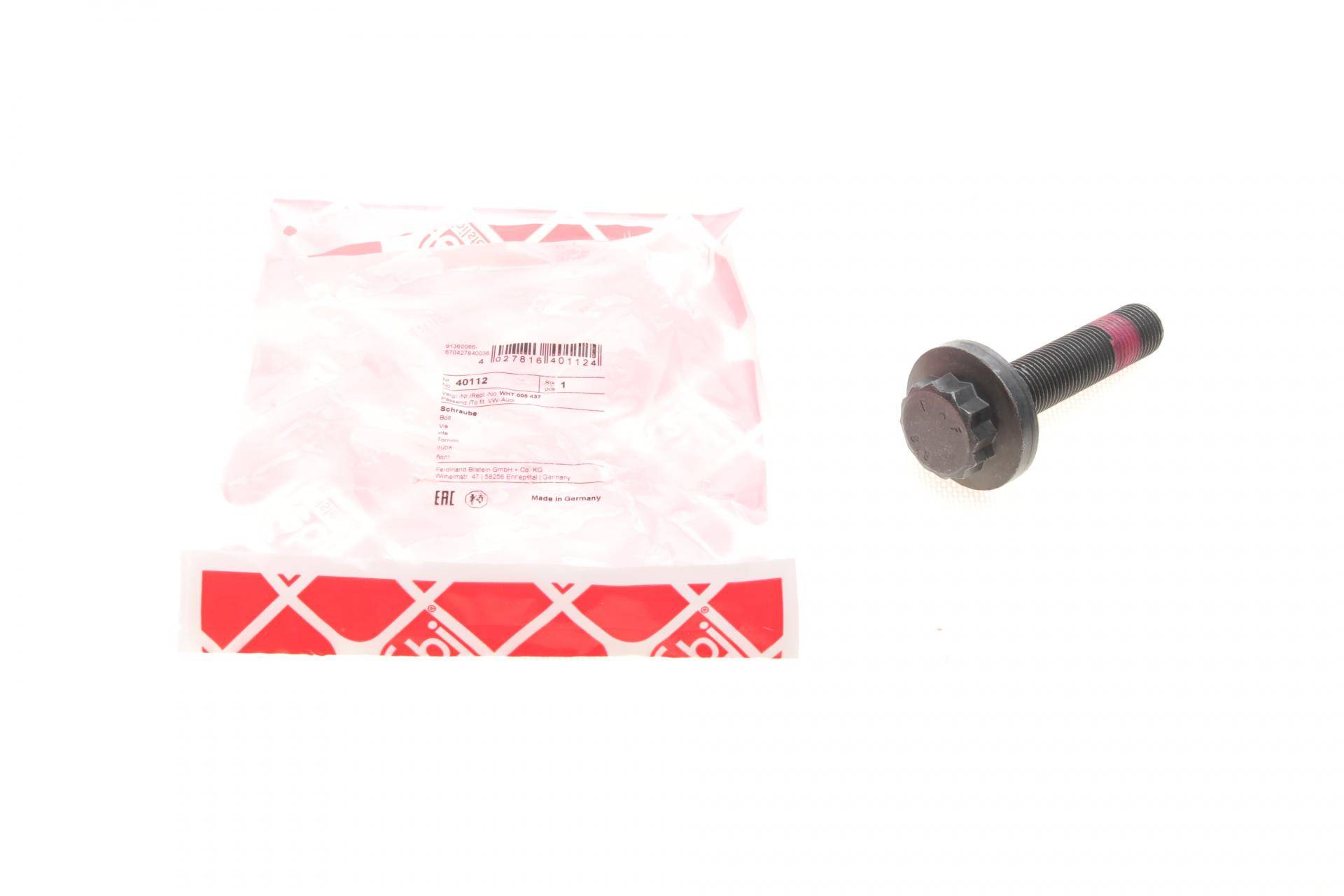 Болт ступицы VW Caddy III 04-15 (M16x1.5x70)