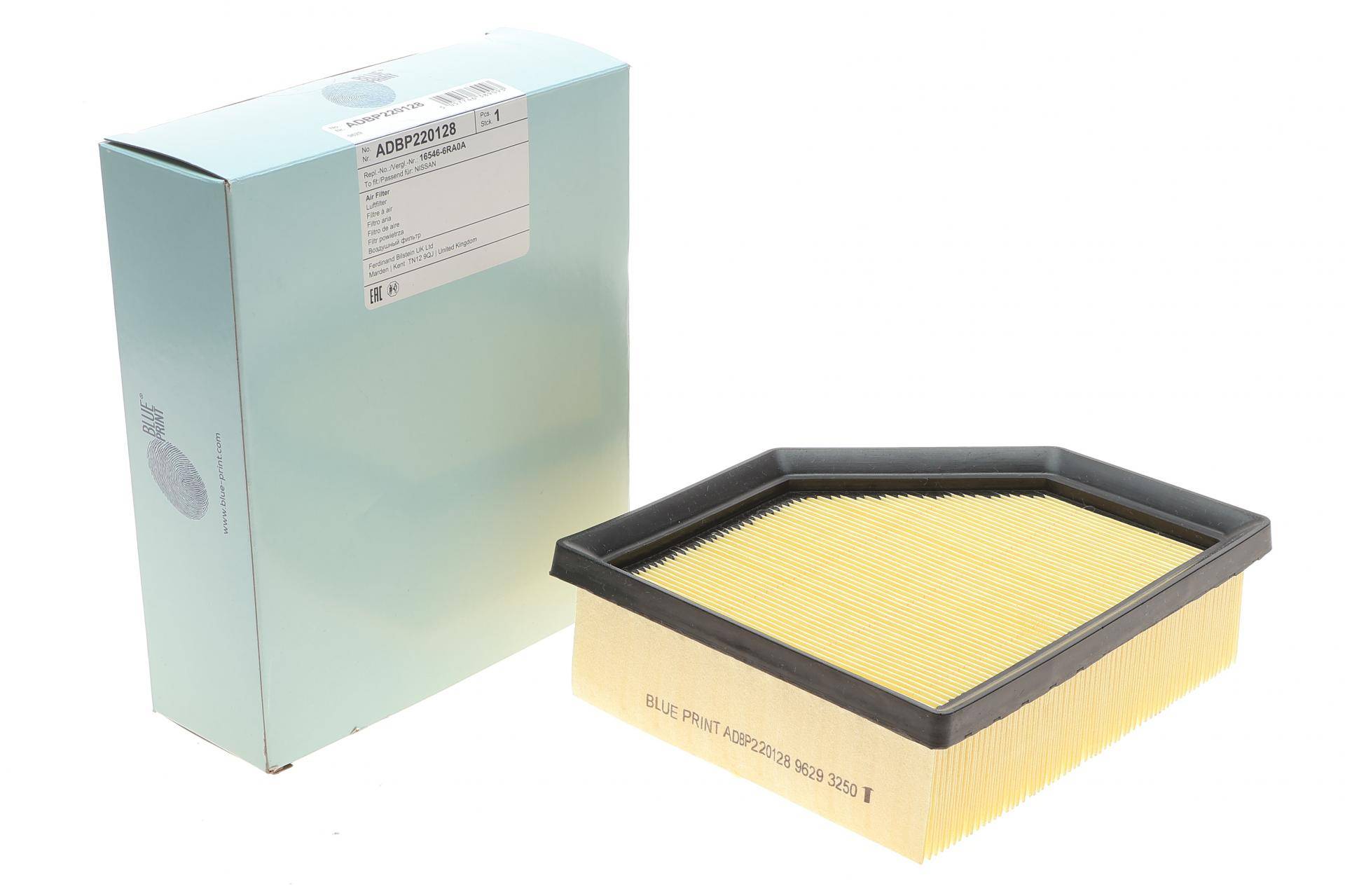 Фільтр повітряний Nissan Qashqai 1.3 DIG-T 21-