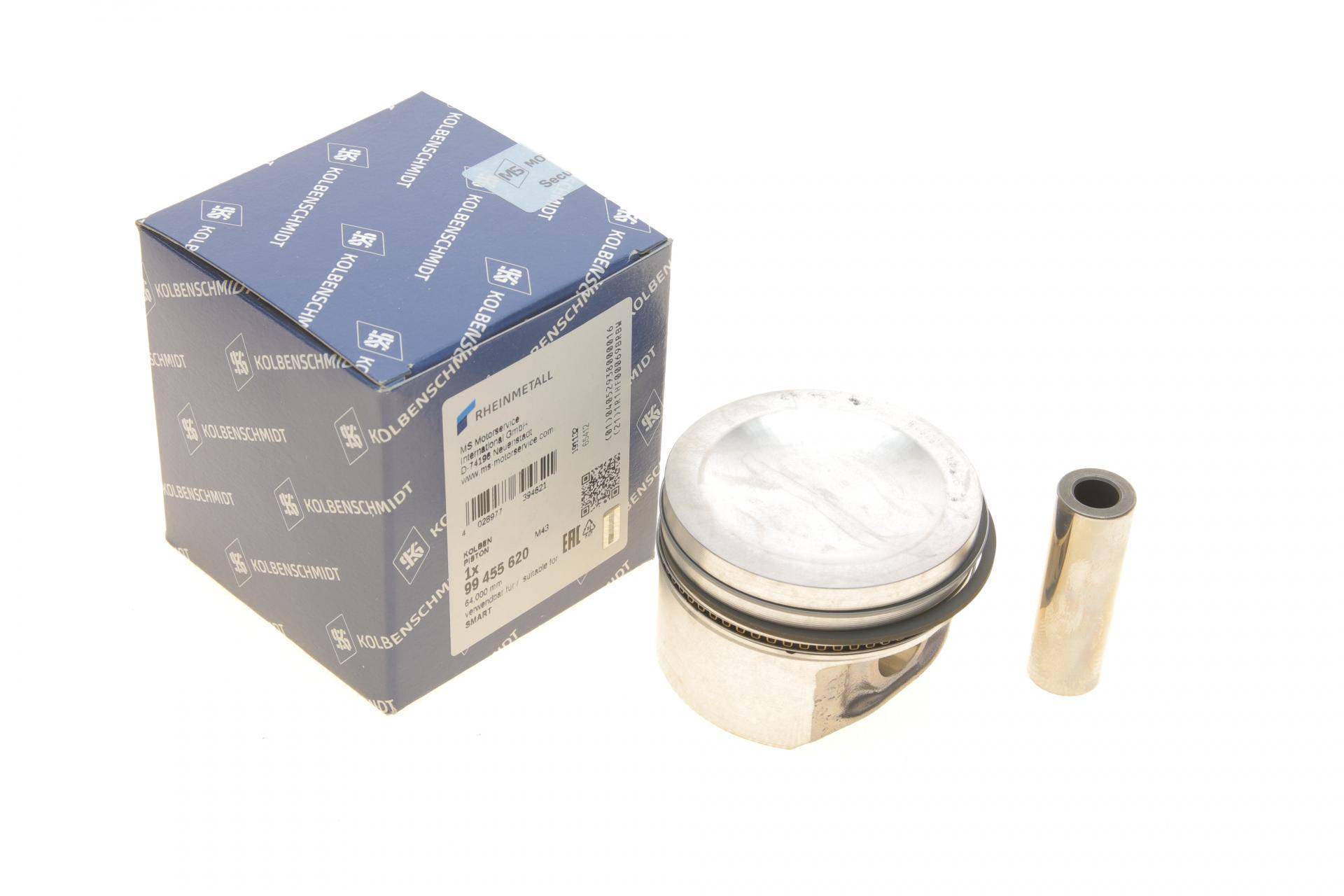 Поршень Smart Cabrio/City-Coupe/Crossblade 0.6 98- M160 (64.00mm/+0.50)