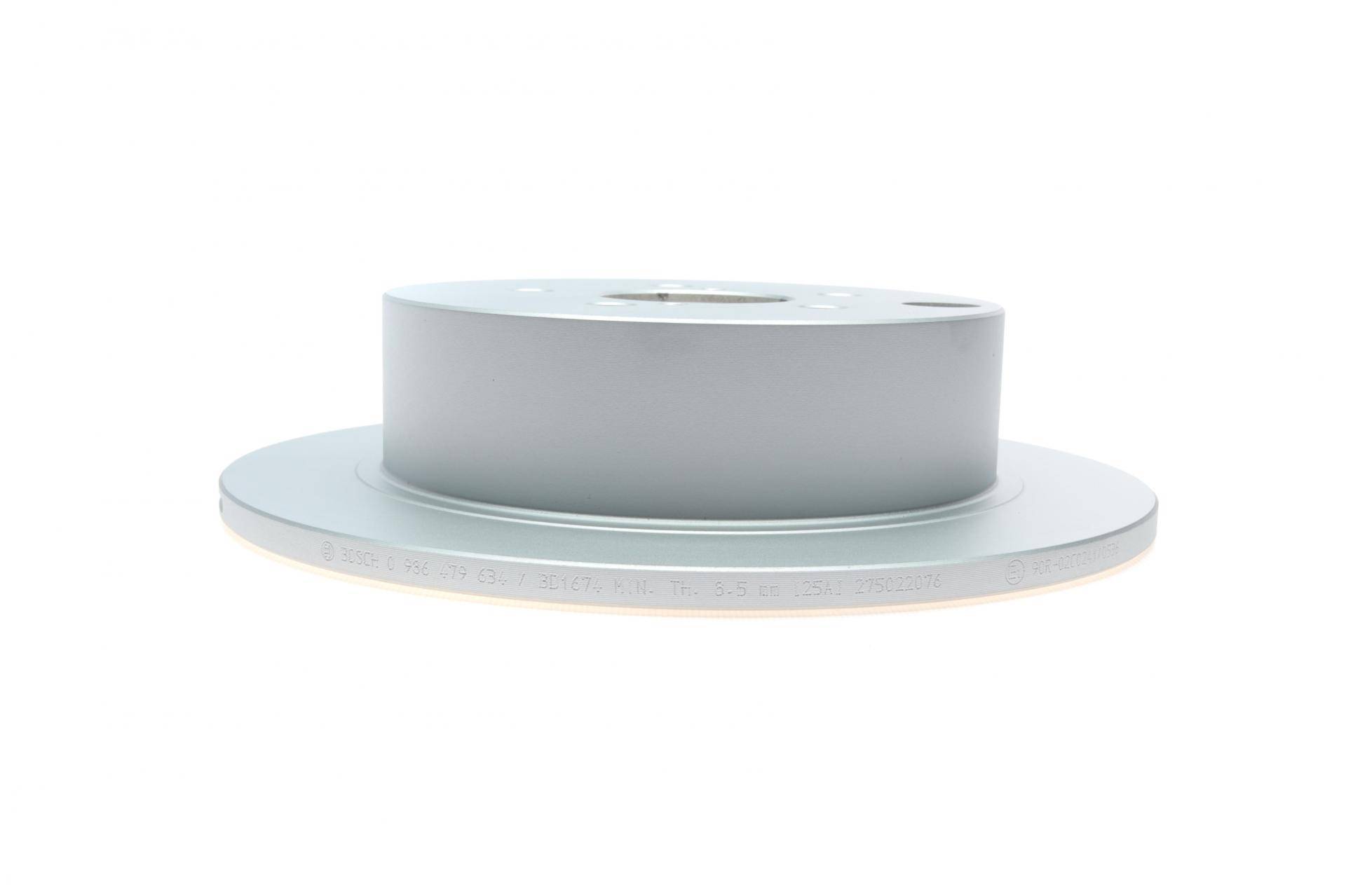 Диск гальмівний (задній) Subaru Impreza/Forester 11- (274x10) (з покриттям) (повний)