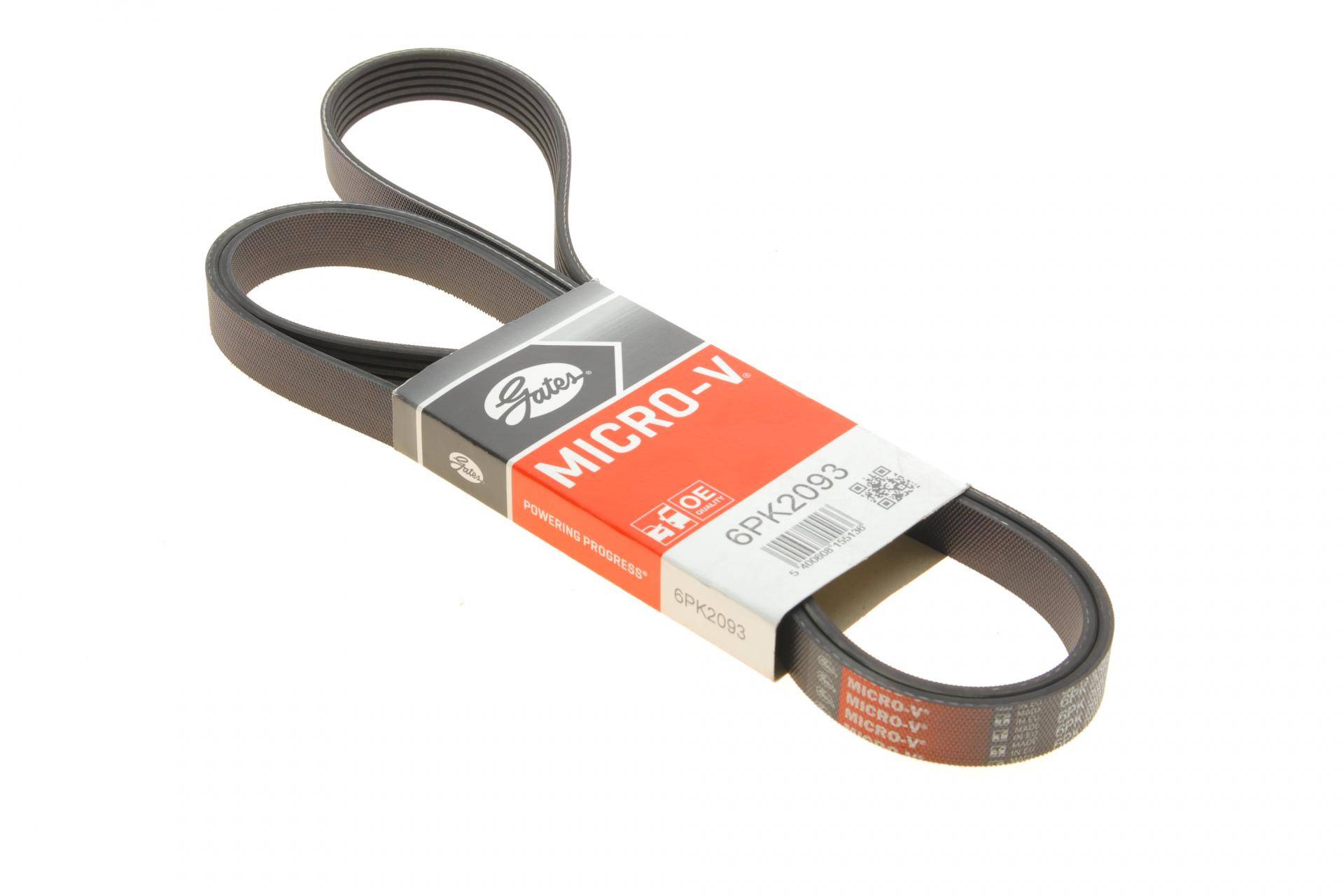 Ремінь генератора Honda Civic IX 1.6-1.8 11-/Mazda MPV II 2.5 V6 99-02 (6PK2093)