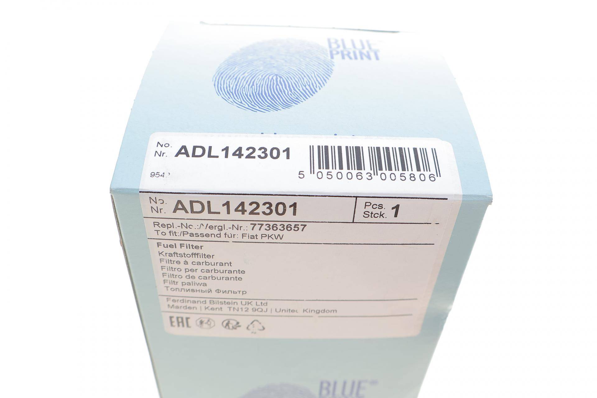 Фільтр паливний Fiat Doblo/Bravo/Ducato/Fiorino 1.3-2.3D 09-