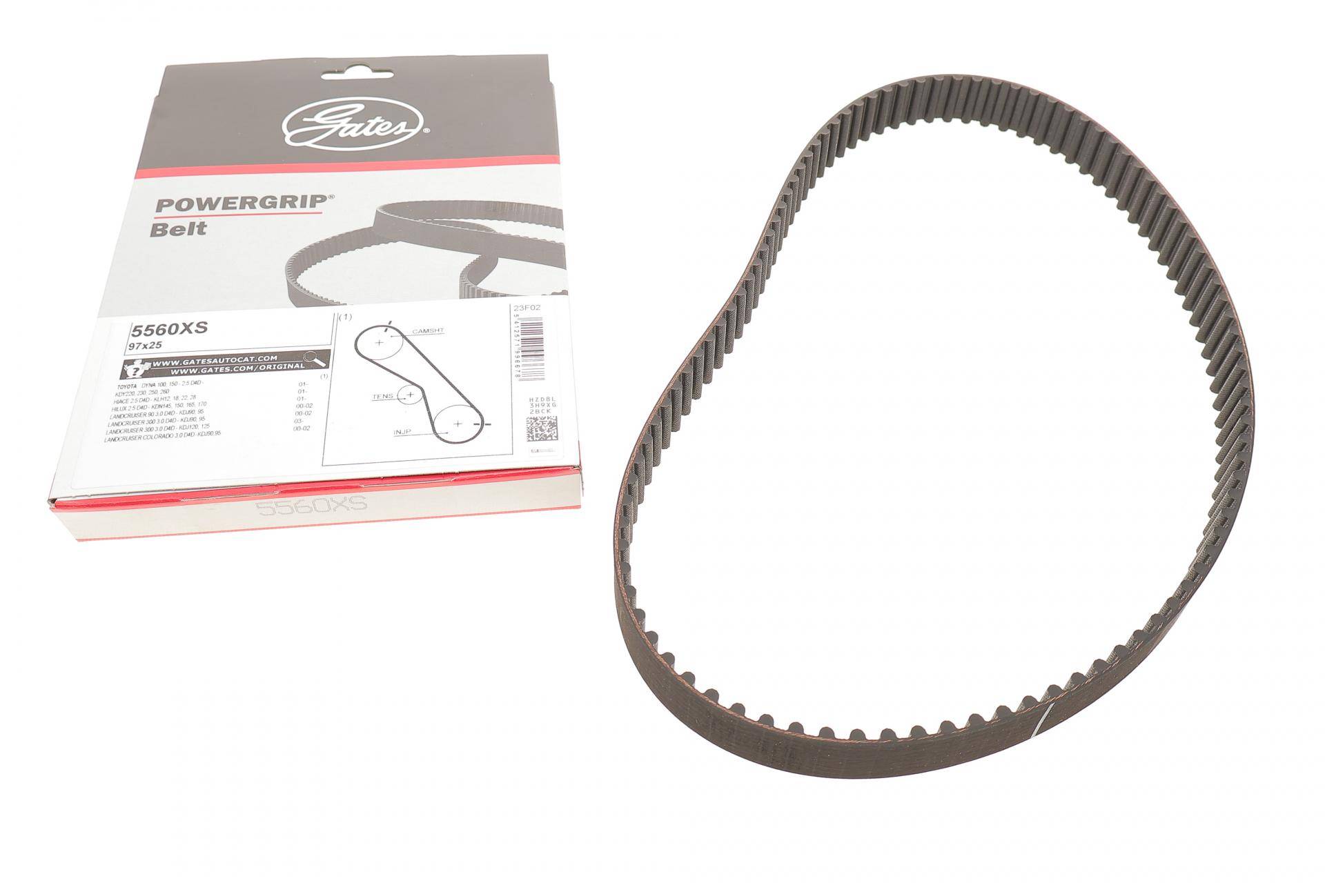 Ремінь ГРМ Toyota Dyna/Hiace/Land Cruiser 2.5/3.0D 01-