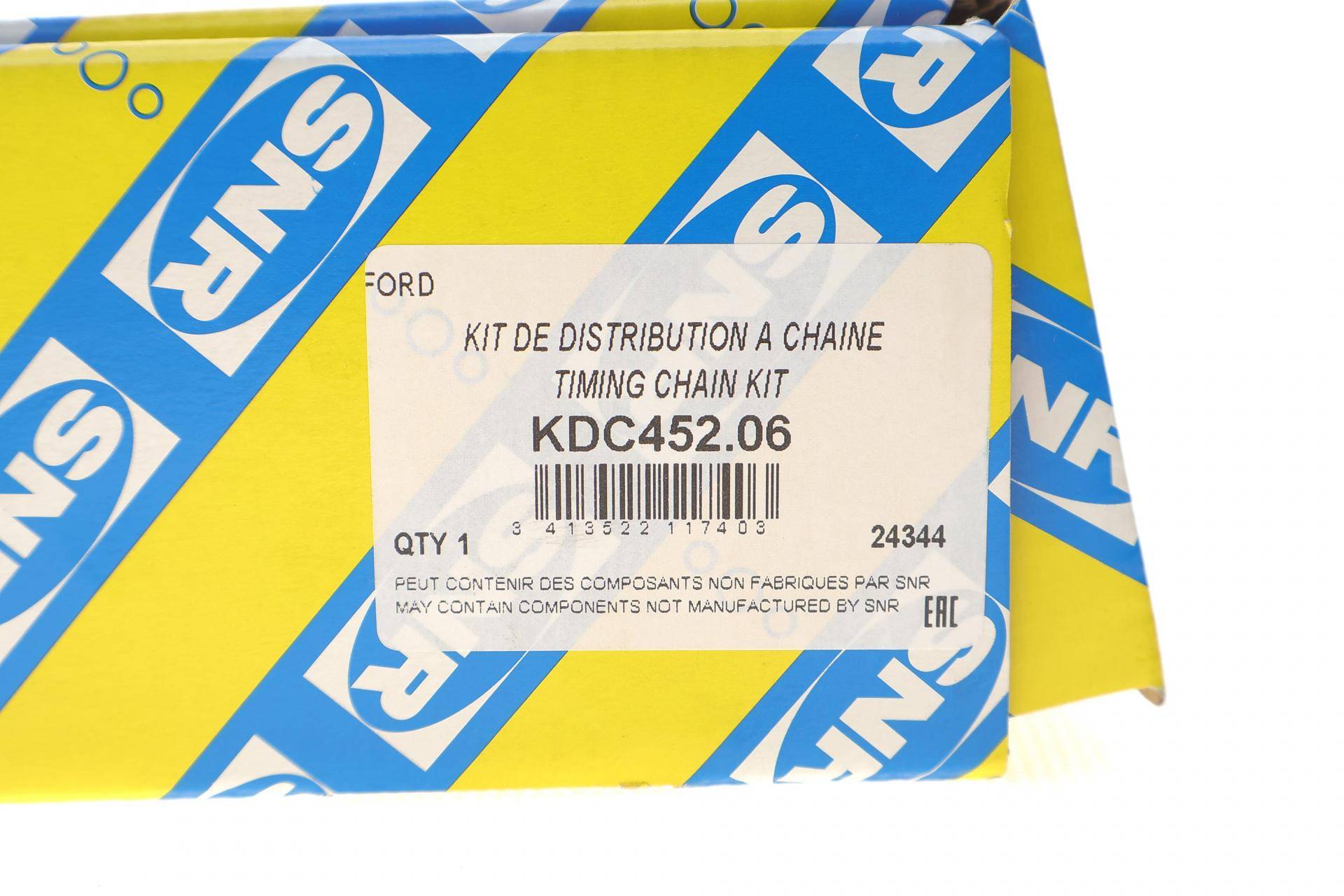 Комплект ланцюга ГРМ Ford Transit 2.4DI/2.2-2.4TDCI 06-