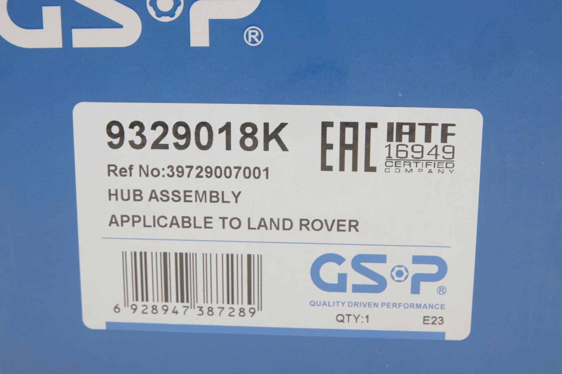 Підшипник маточини (передньої) Land Rover Discovery III 04-09/Range Rover Sport 05-09