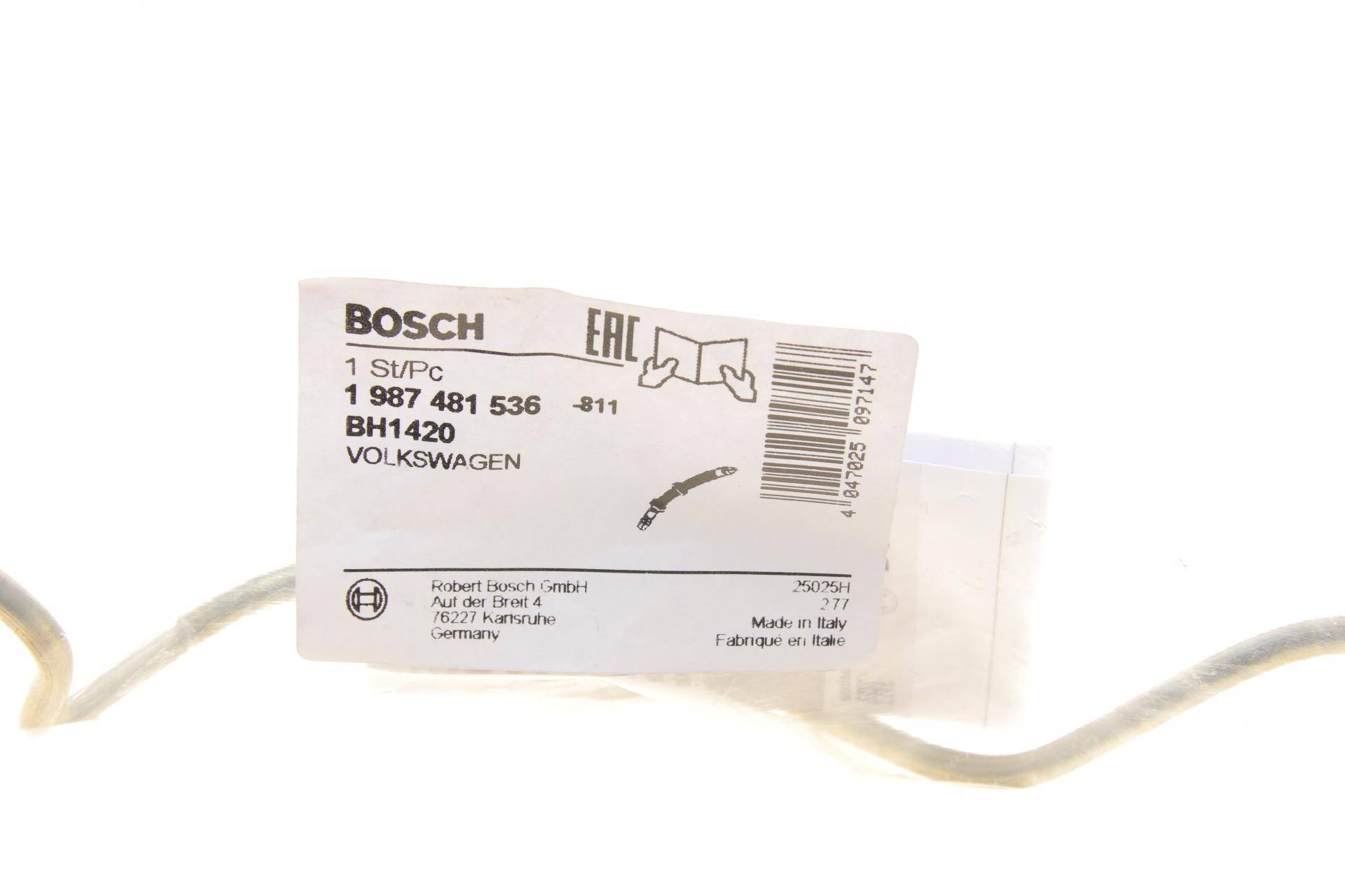 Шланг гальмівний (задній) Skoda Fabia 99-14 (192mm)