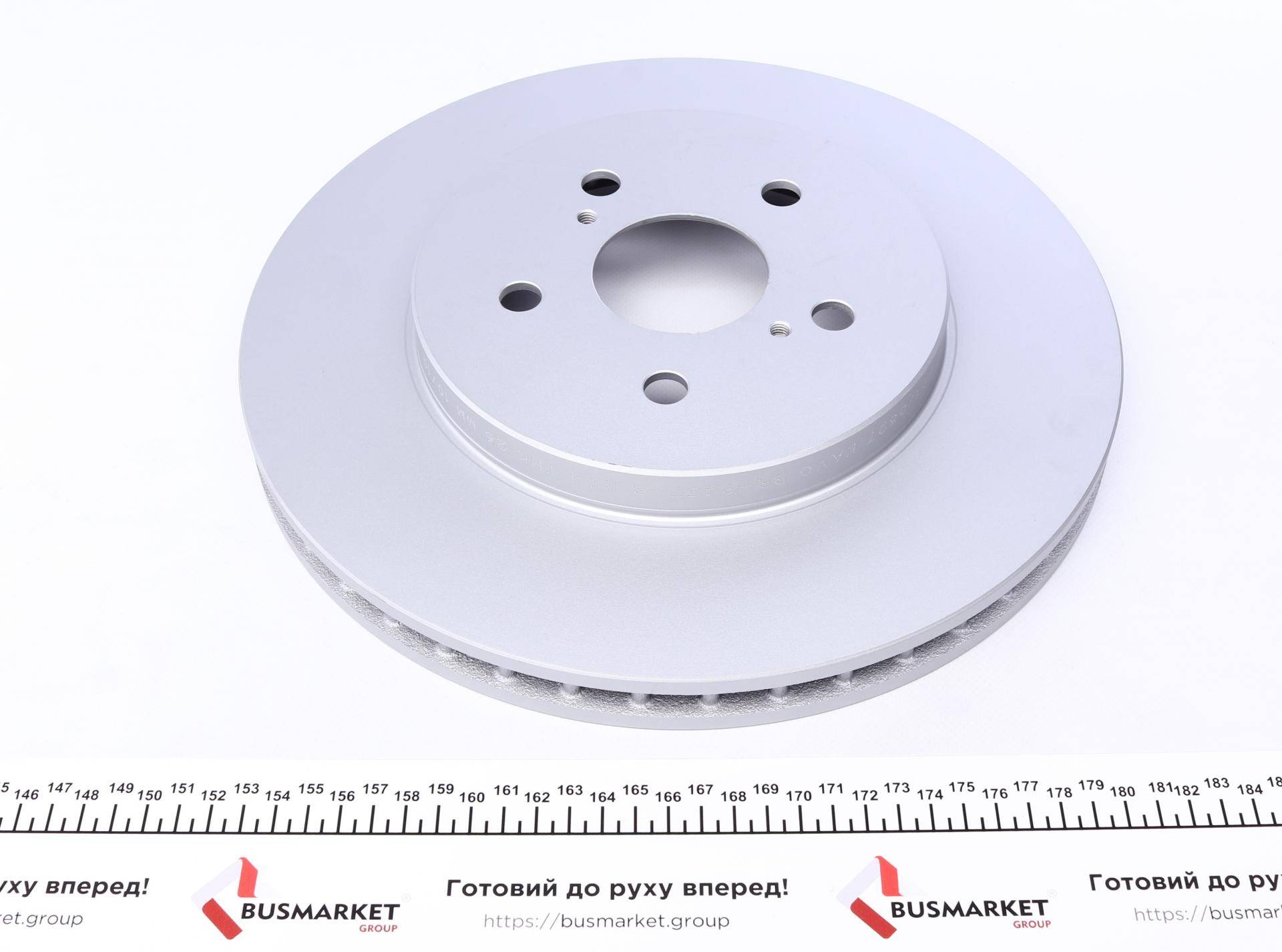 Диск гальмівний (передній) Lexus RX 03-12 (318x28)