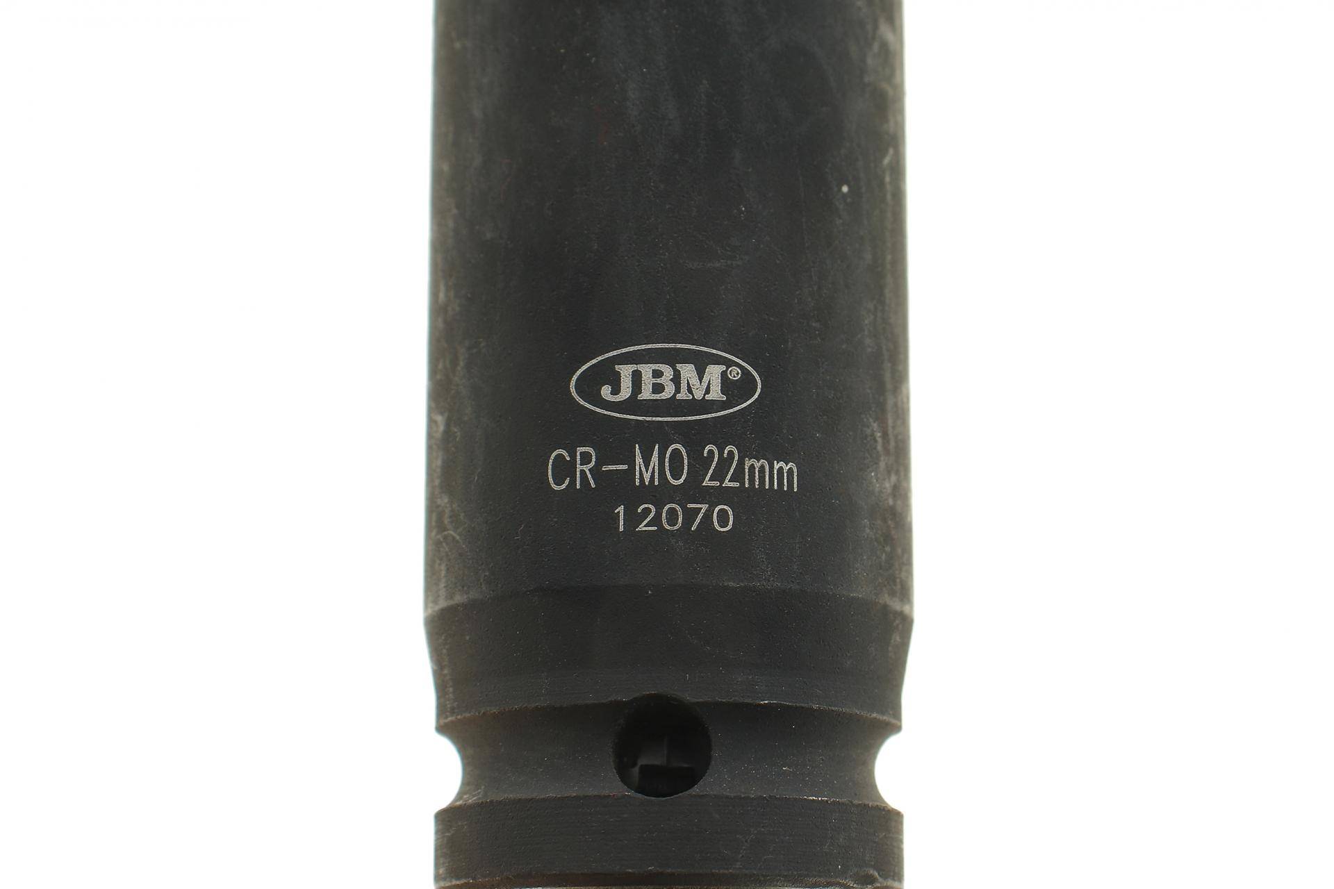 Головка торцева ударна 1/2" 22 мм Long 78 мм