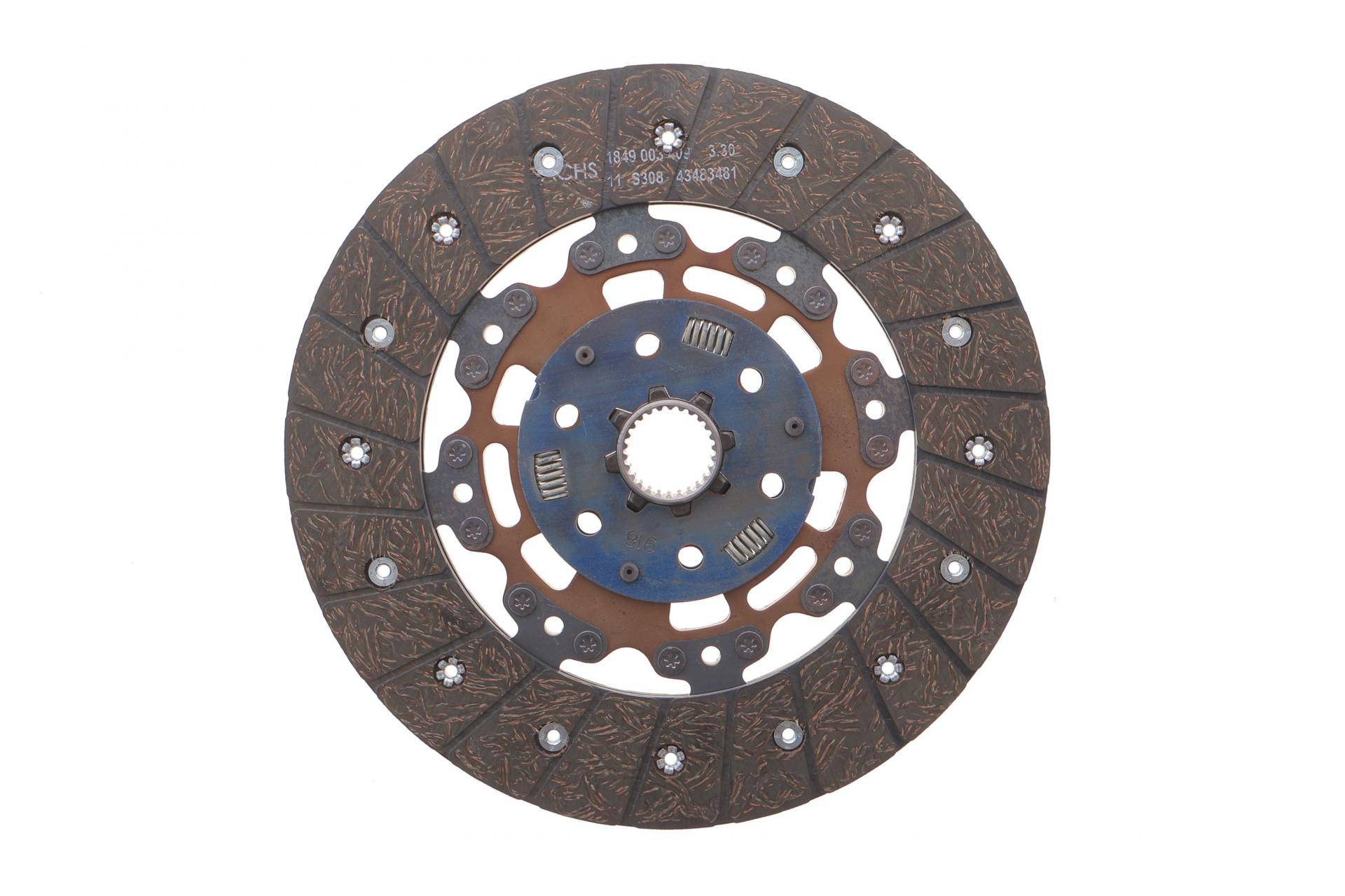 Комплект зчеплення VW Sharan/Tiguan 2.0 TDI 07- (d=240mm)