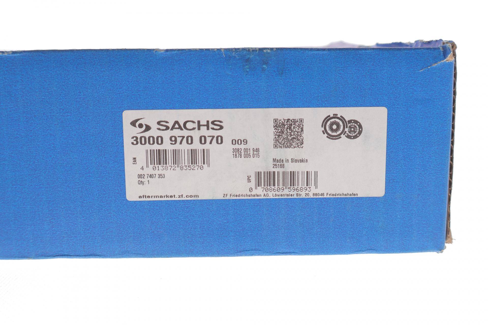 Комплект зчеплення VW Sharan/Tiguan 2.0 TDI 07- (d=240mm)