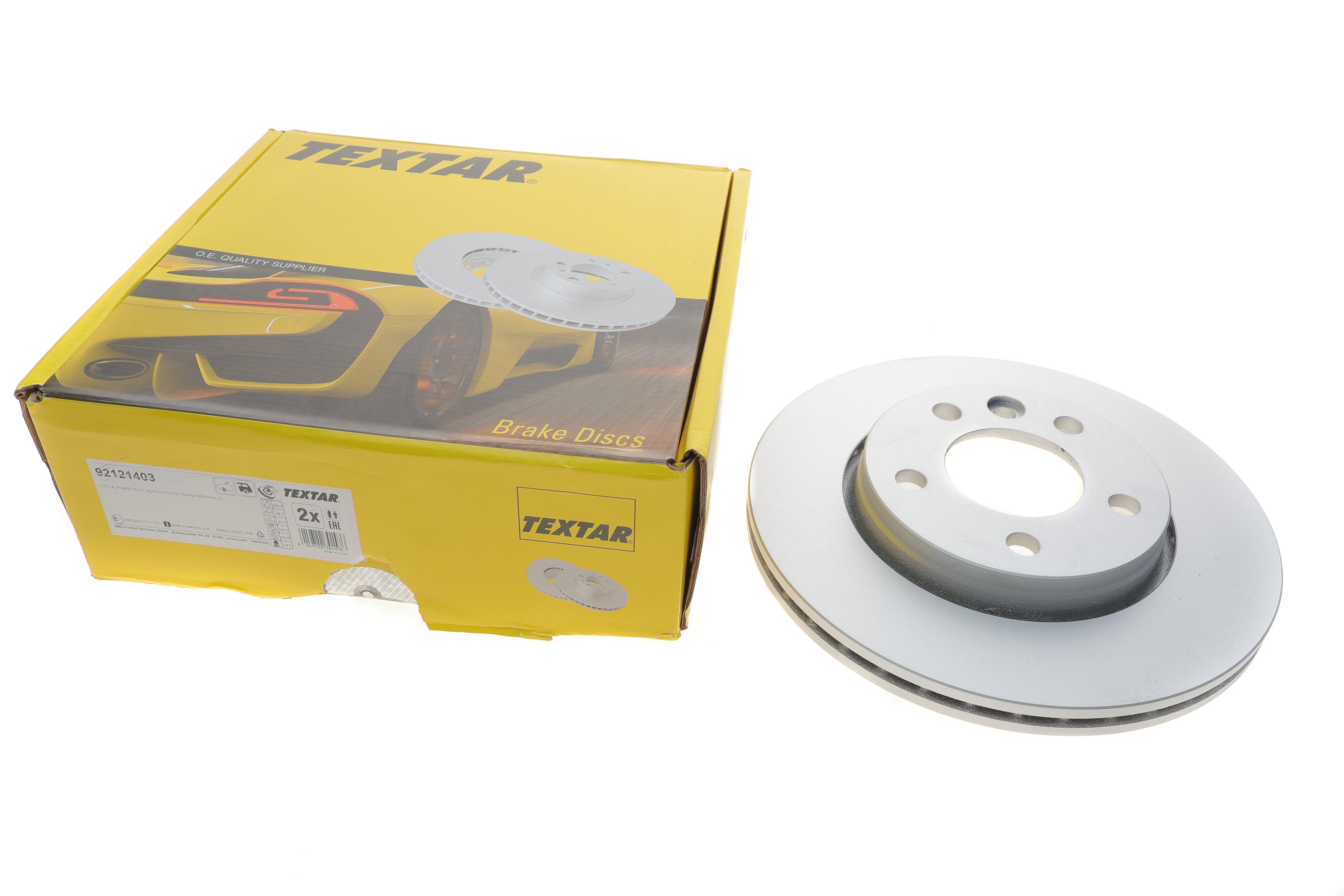 Диск гальмівний (задній) VW T5 03- (294x22) PRO