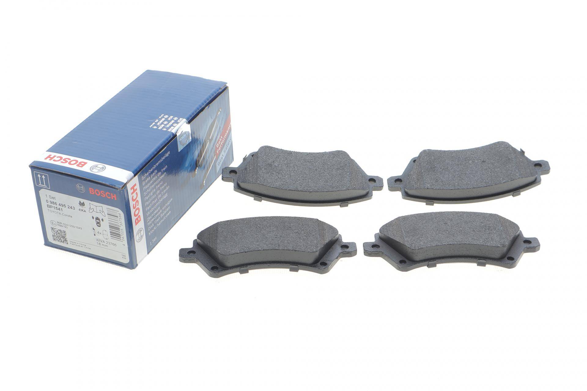 Колодки гальмівні (передні) Toyota Corolla 02-07