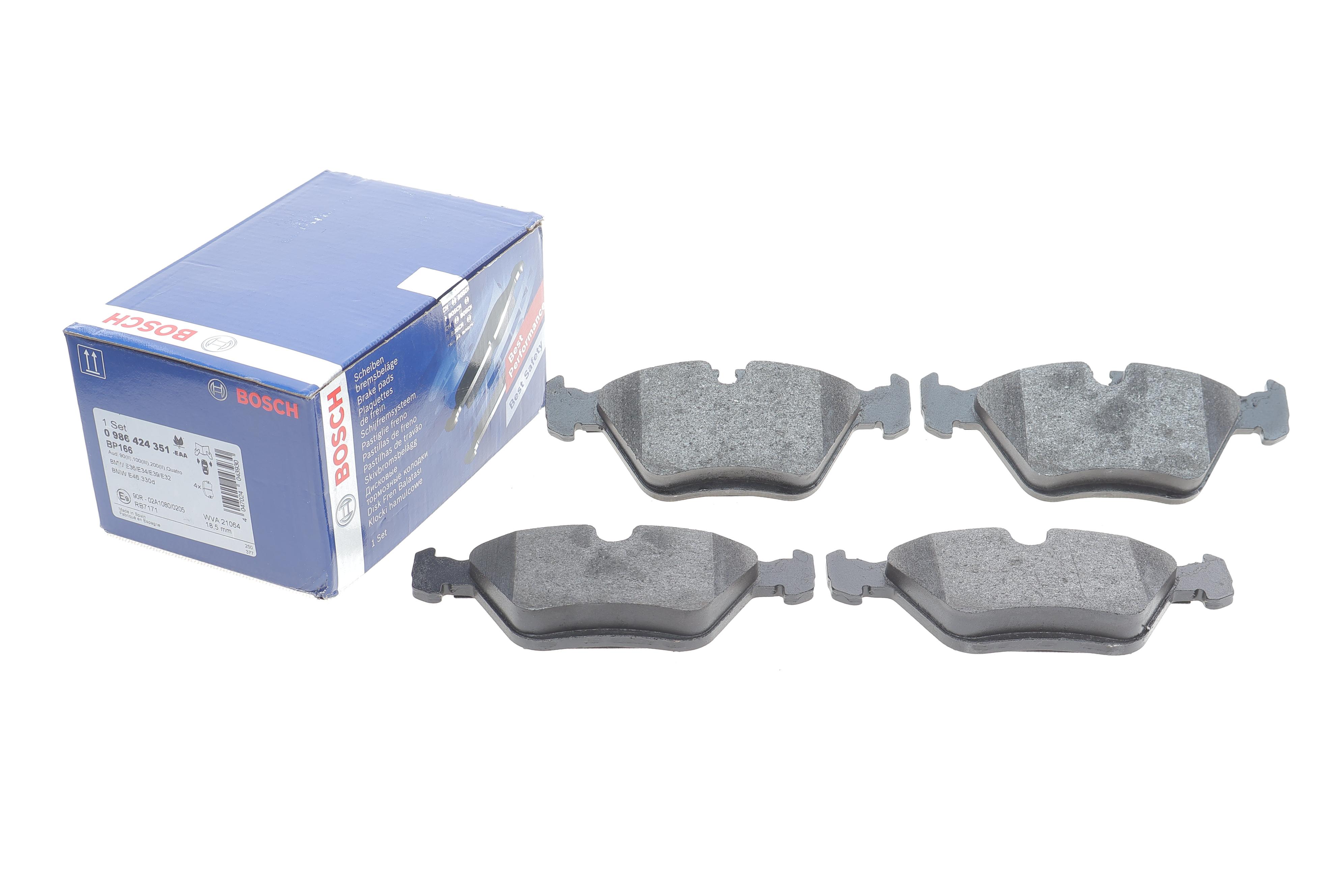 Колодки гальмівні (передні) Audi 100/200 83-91/Peugeot 605 89-99