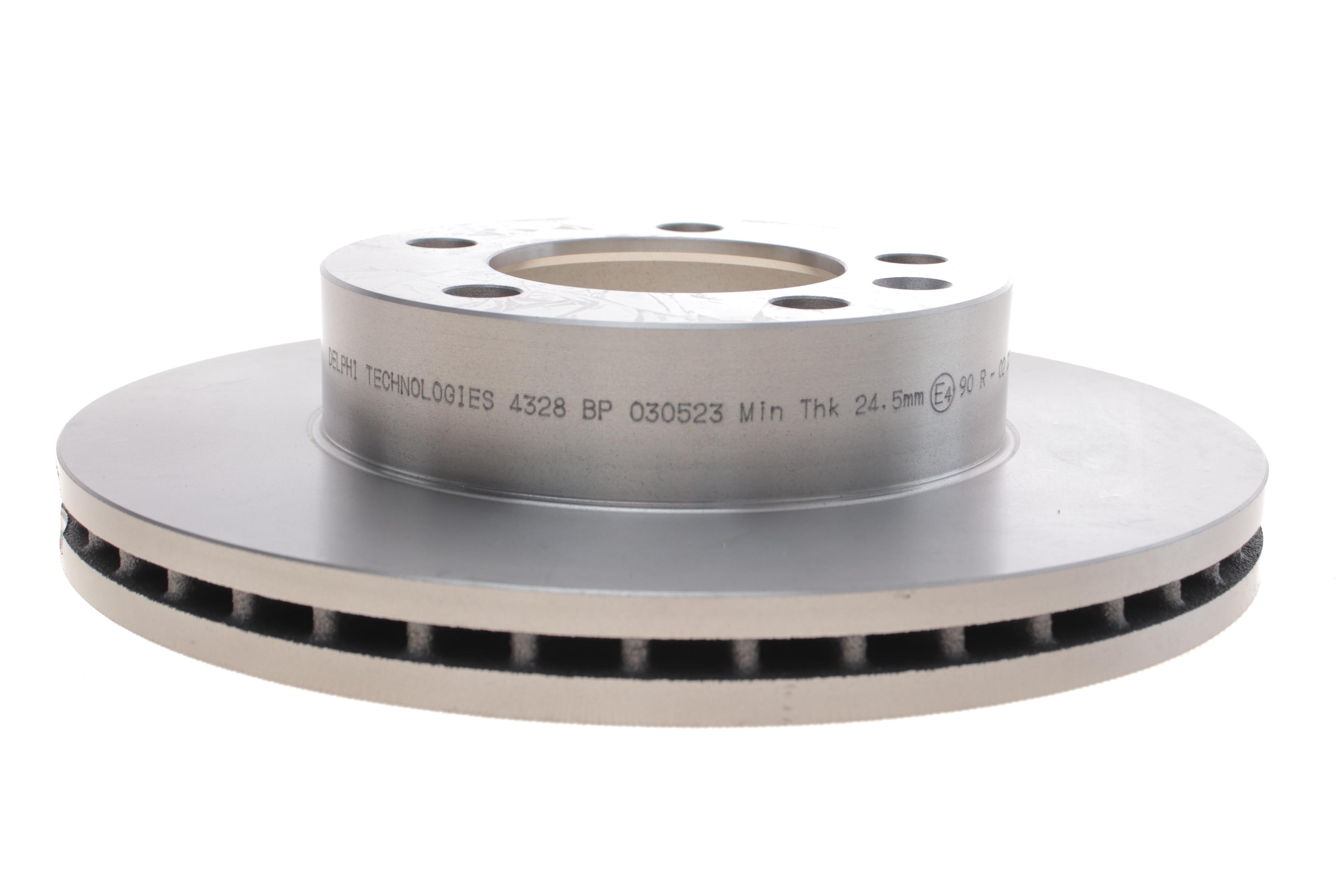 Диск тормозной (передний) (к-кт 2шт) Renault Master III 10- (302x28) (с покрытием) (вентил.)