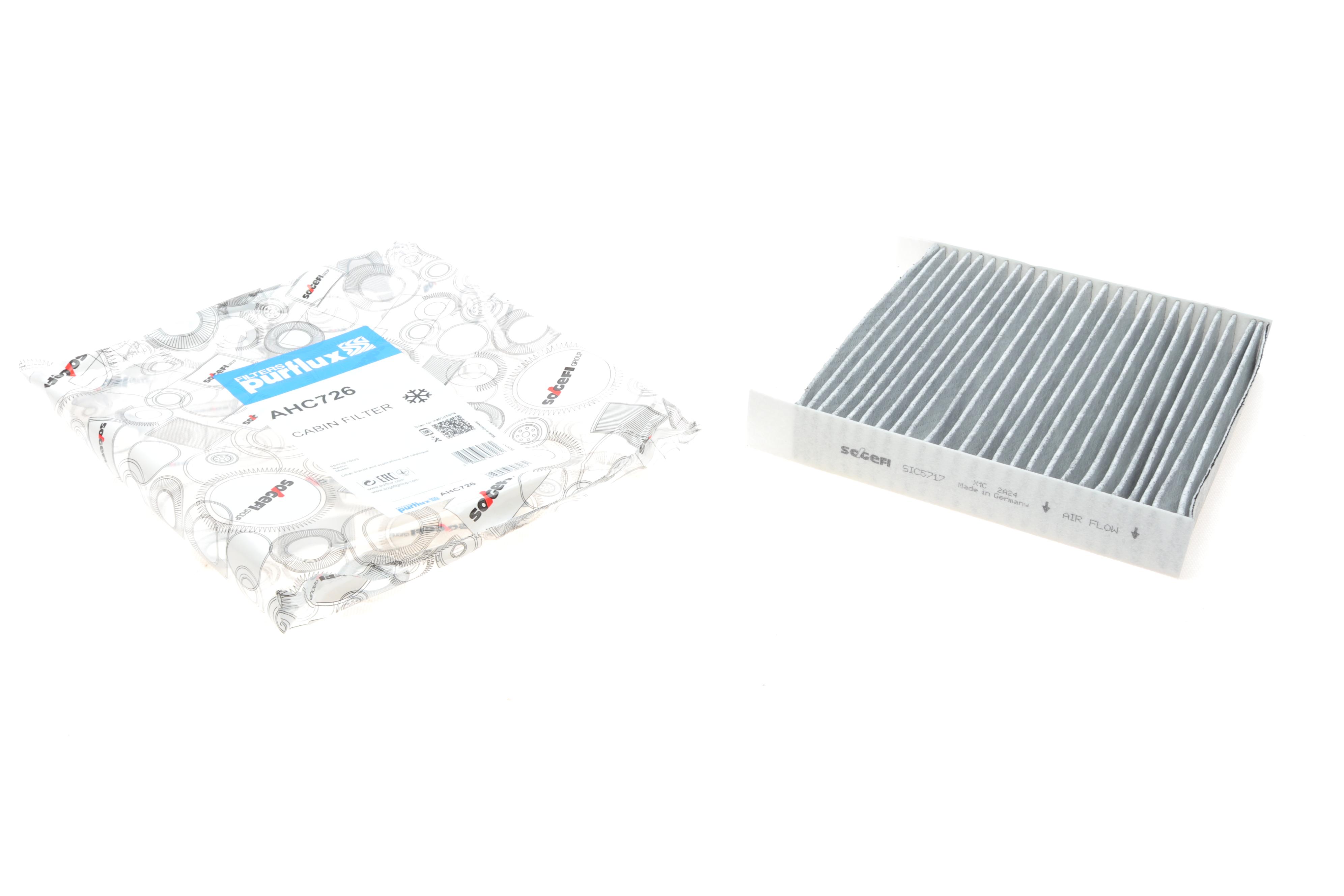 Фільтр салону SsangYong Musso/Rexton 2.0/2.2D 18- (вугільний)