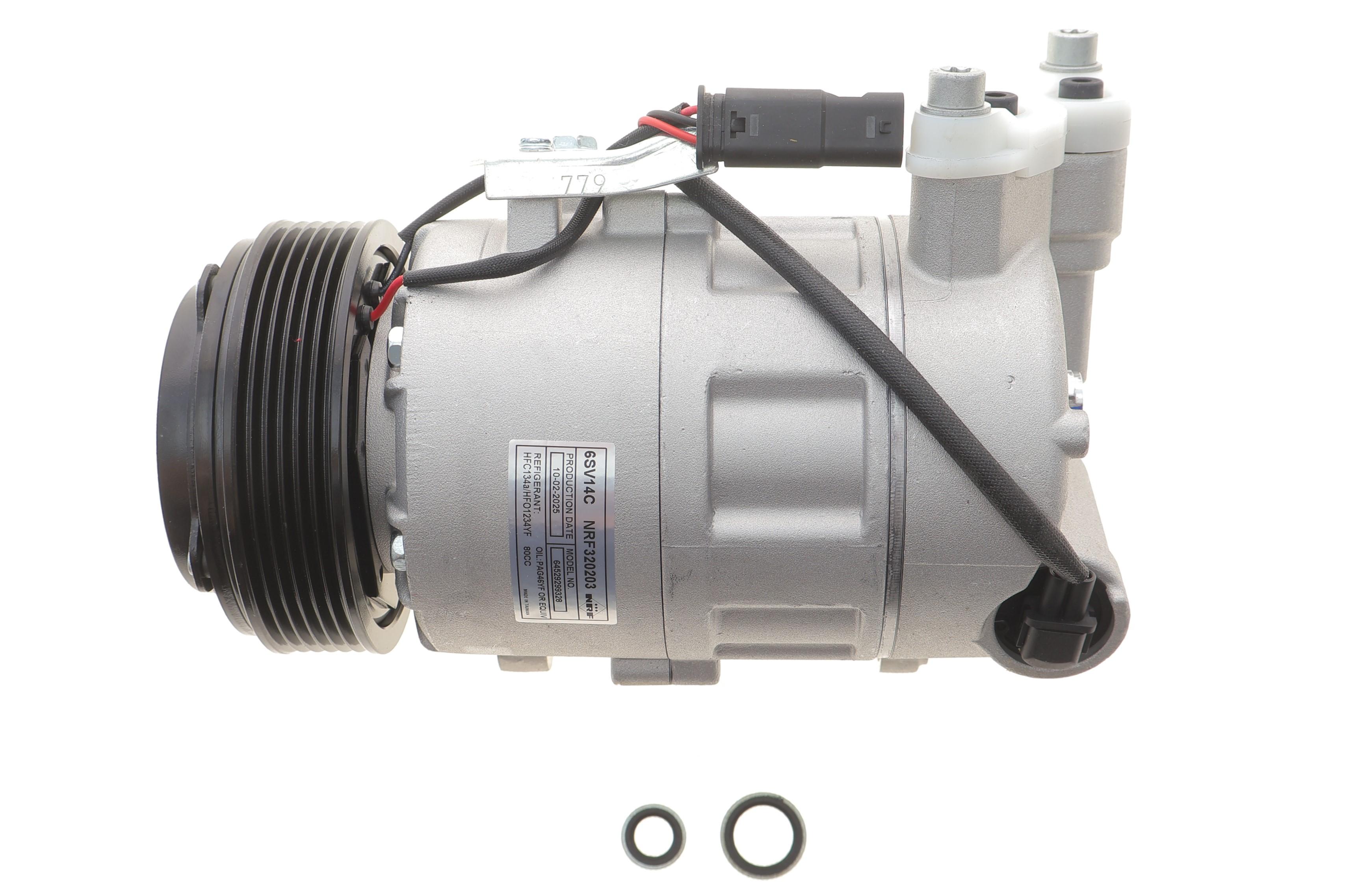 Компрессор кондиционера BMW 3 (F30/f80/G20/G80) 15- B38/B47/B48/B46/B58