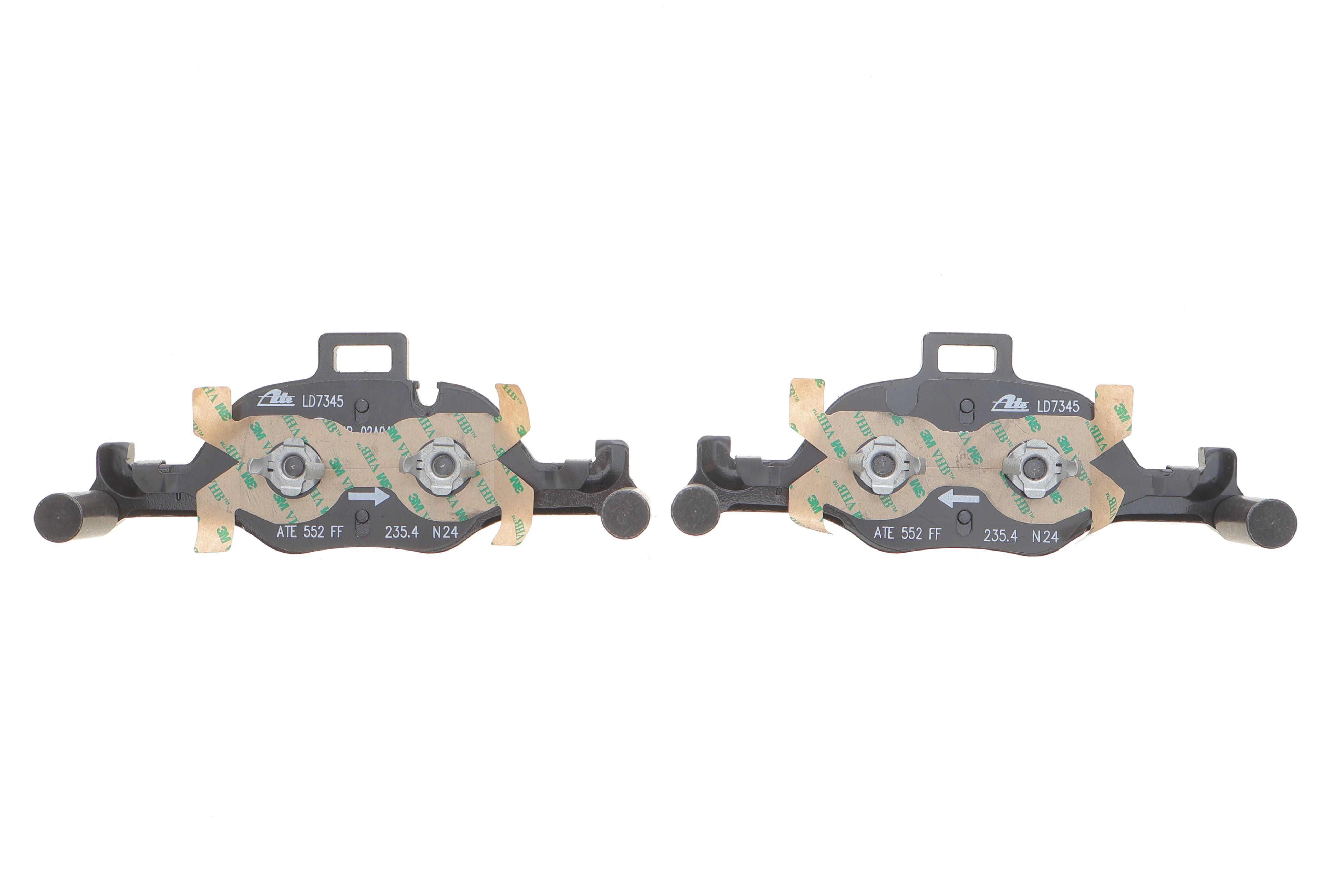 Колодки гальмівні (передні) BMW 3 (G20/G80) 18-/X5 (G05/F95) 18-/7 (G11/G12) 15- (Ate) ATE Ceramic