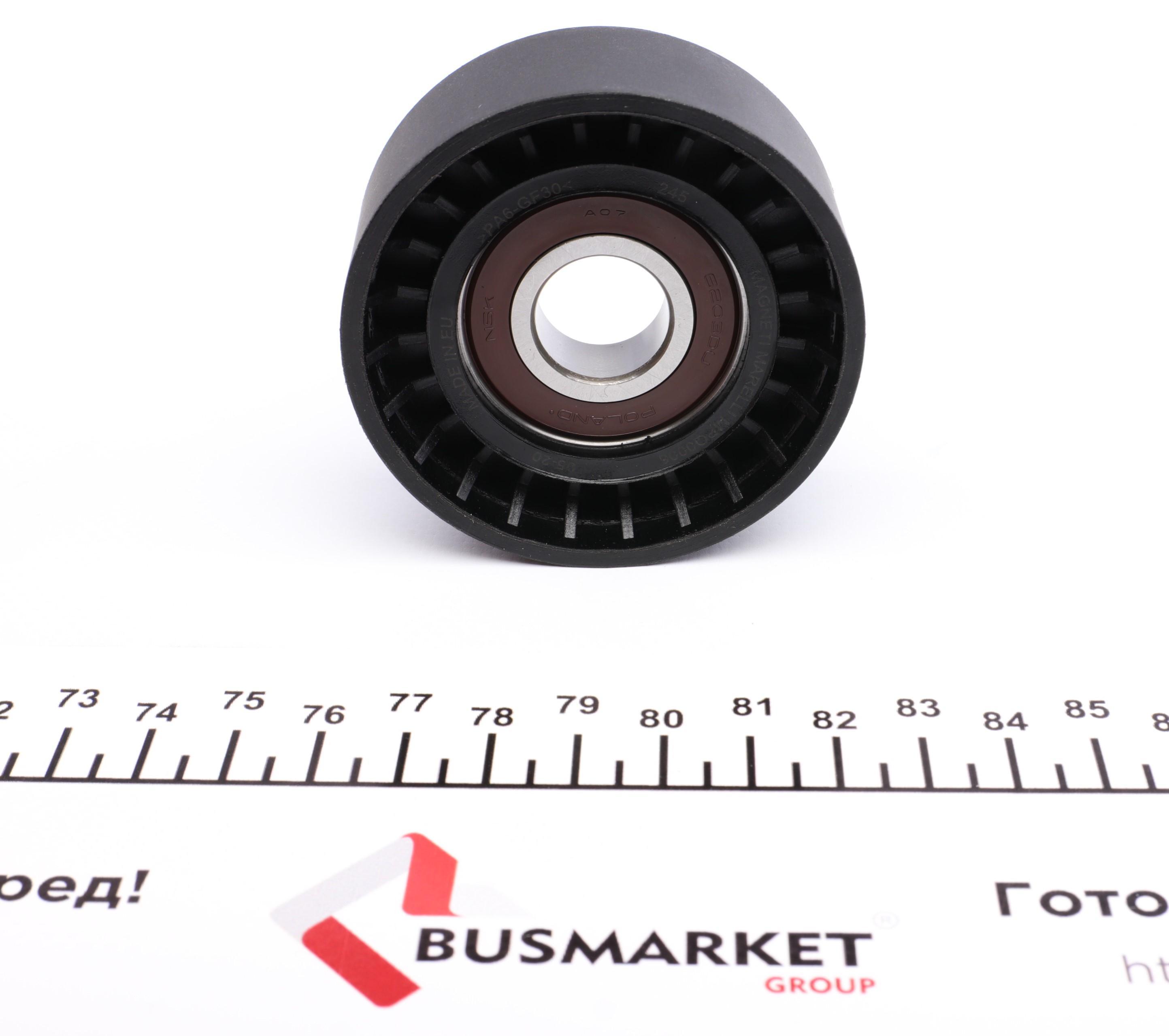 Ролик генератора Fiat Scudo 2.0 16V 00-06 (натяжний) (MPQ0006)