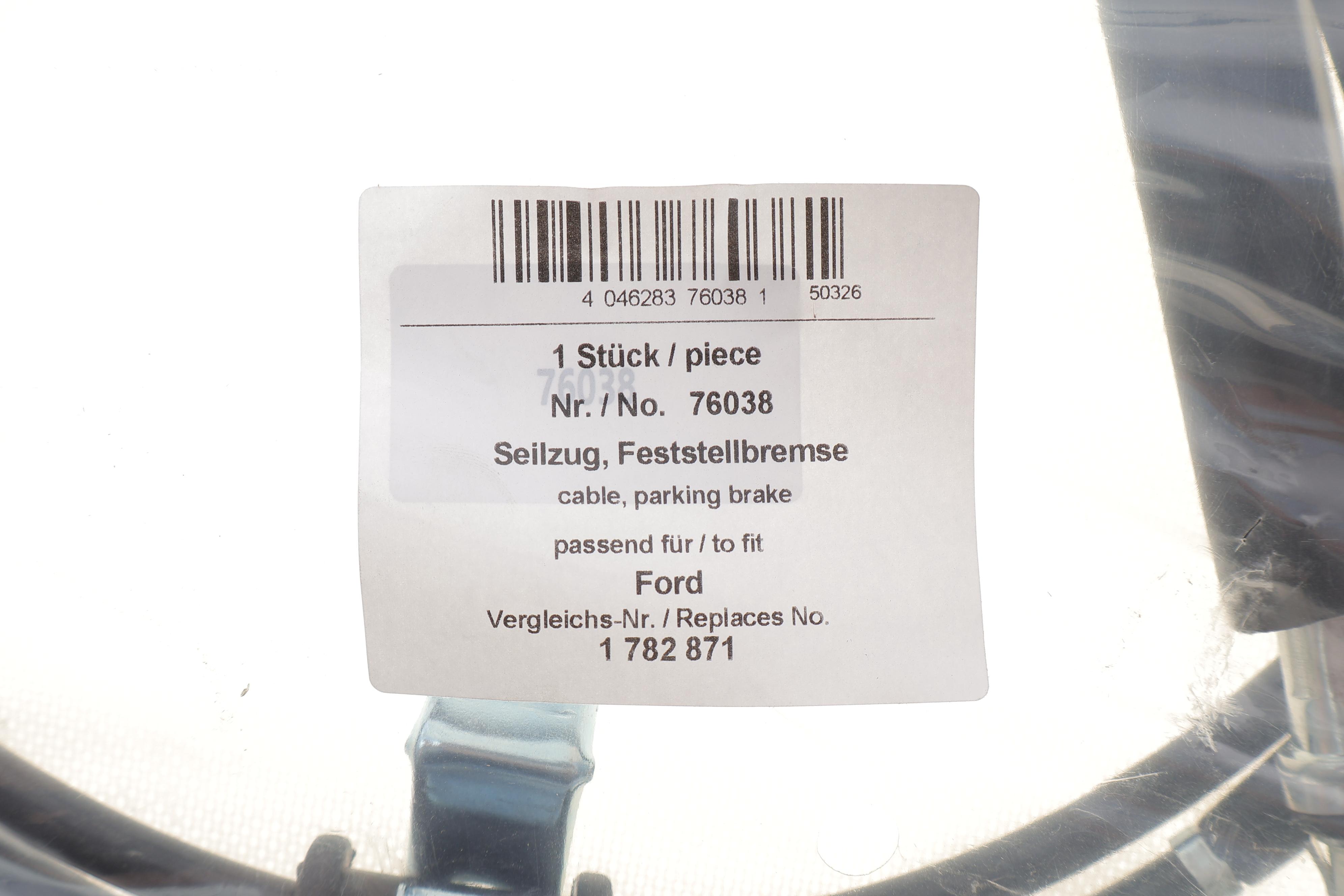 Трос ручника (задний) Ford Ecosport 13-