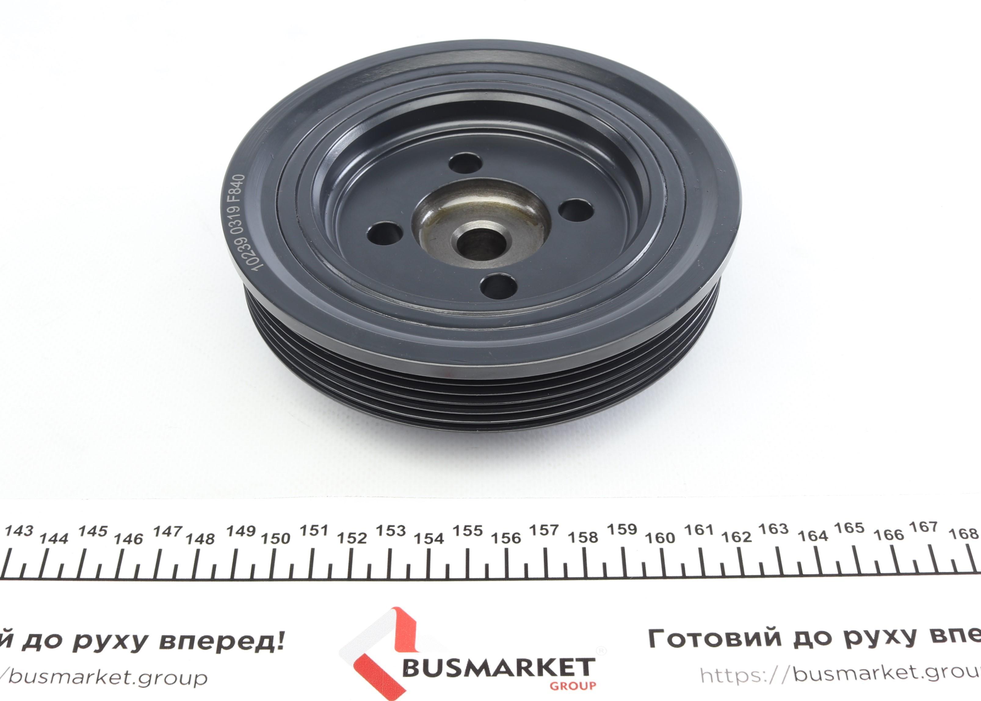 Шкив коленвала Ford Transit Connect 1.8 TDCi 02- (139,4x48.6)