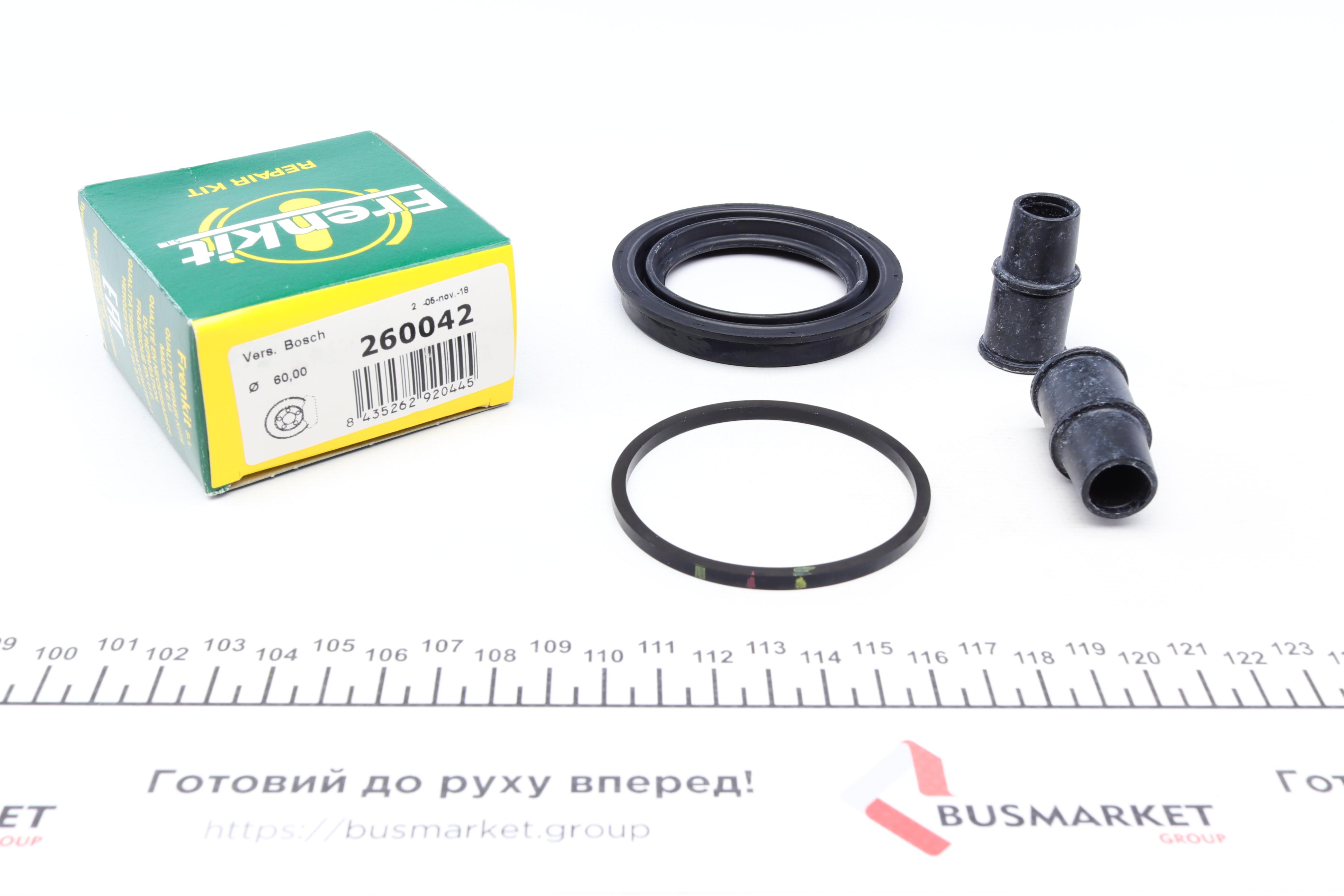 Ремкомплект супорта (переднього) MB M-class (W164) 05-11 (d=60) (Bfosch)