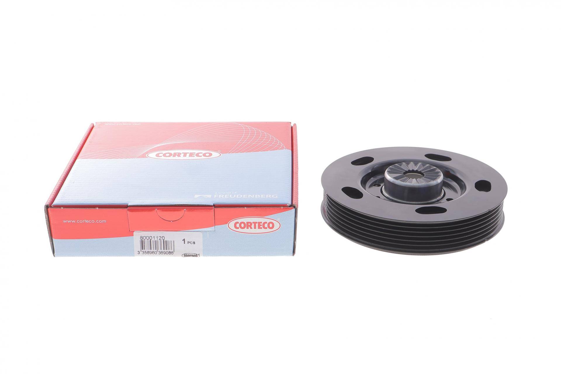 Шків колінвалу VW T5/VW Golf VI/Audi A6 2.0TSI/2.0GTI/2.0TFSI 04- (d=143mm)