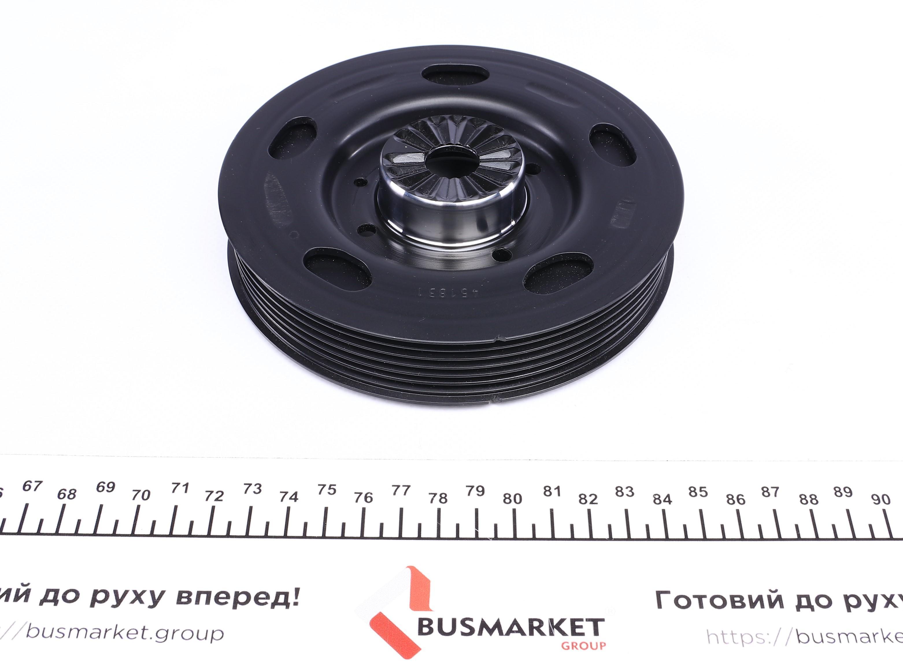 Шків колінвалу VW T5/VW Golf VI/Audi A6 2.0TSI/2.0GTI/2.0TFSI 04- (d=143mm)