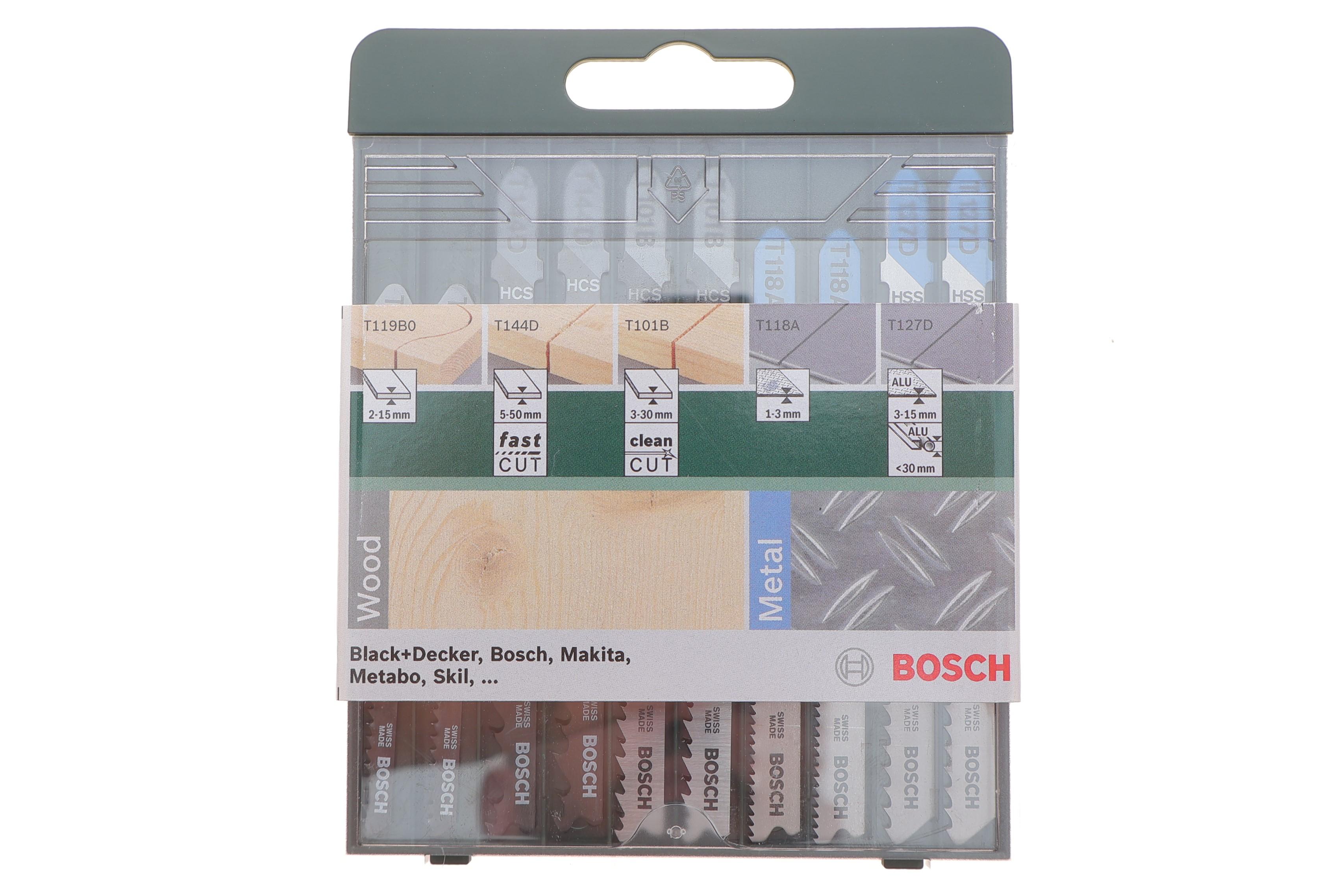 Полотно змінне для елетролобзиків Sort T-Xboc (к-кт 10 шт.)