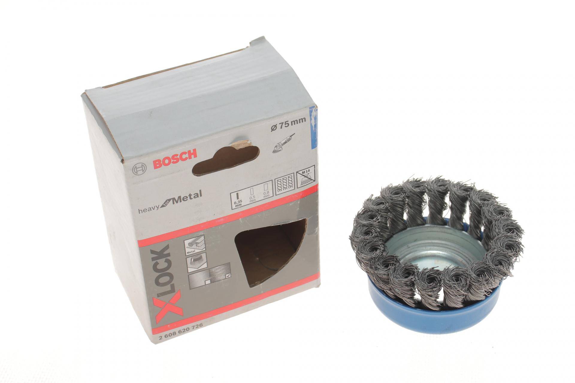 Щітка зачисна X-LOCK Heavy for Metal 75 мм