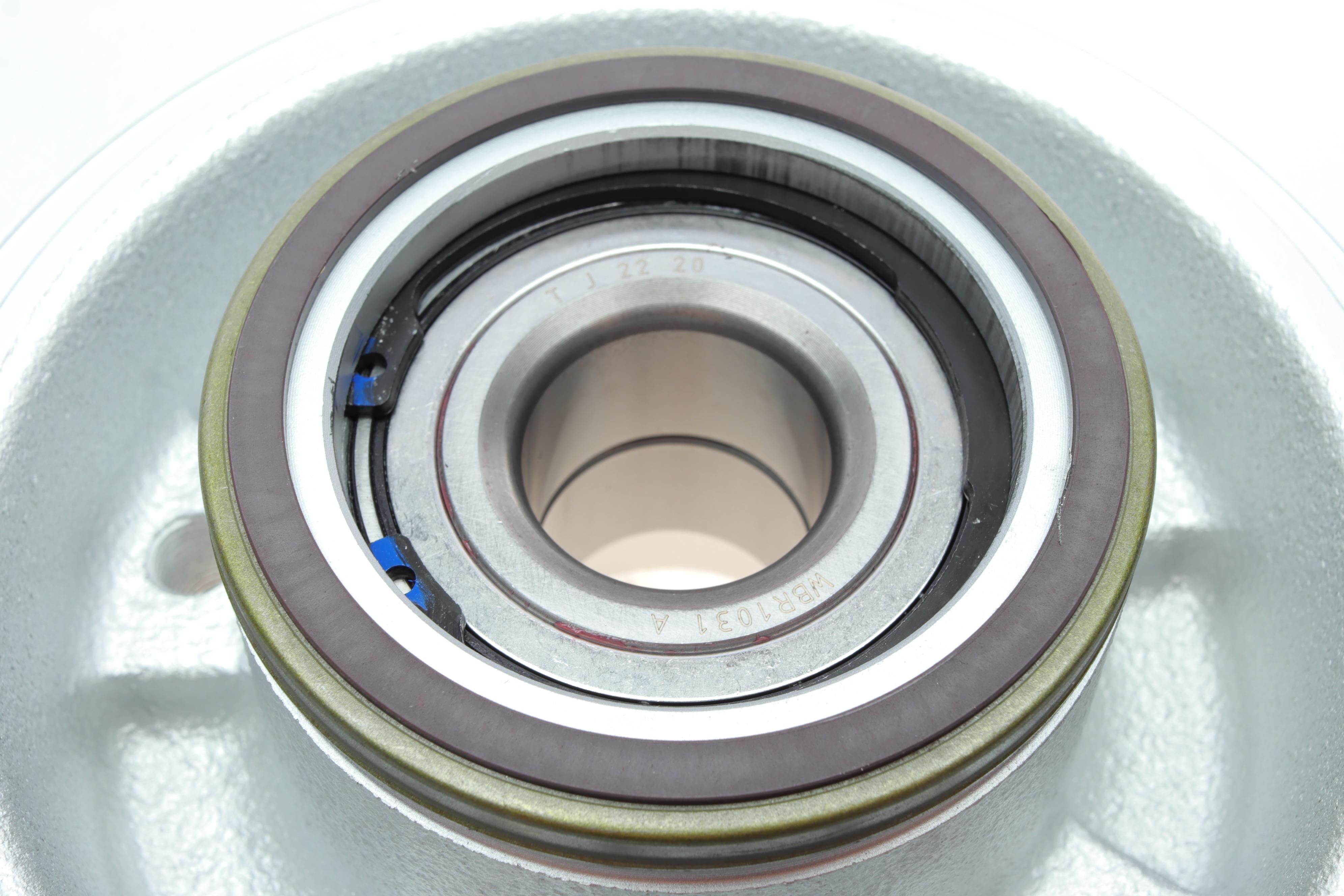 Диск гальмівний (задній) Renault Megane 08- (260x8) (+ABS) (з підшипником)