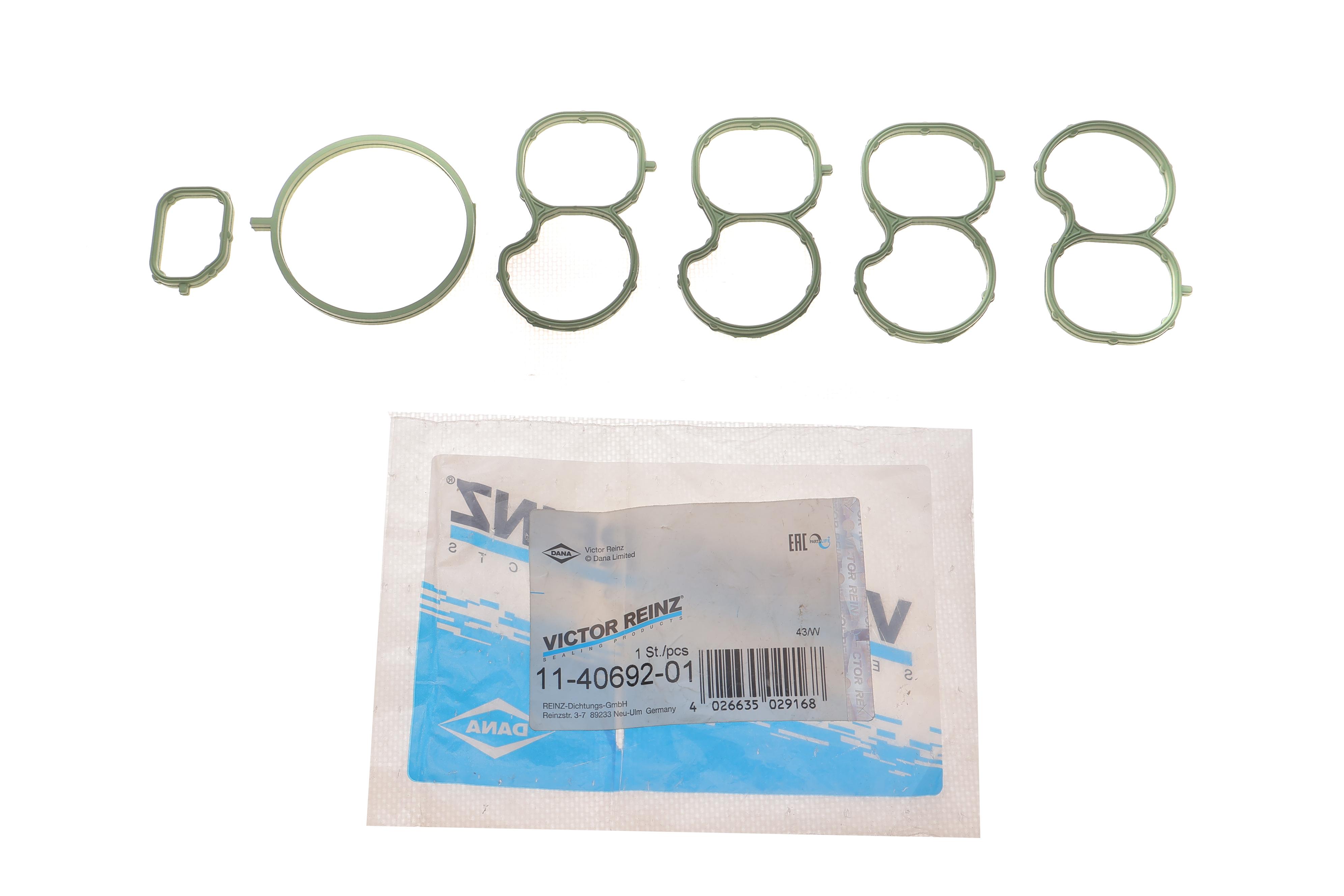 Прокладка коллектора впускного Fiat Doblo 1.6D 10- (к-кт)