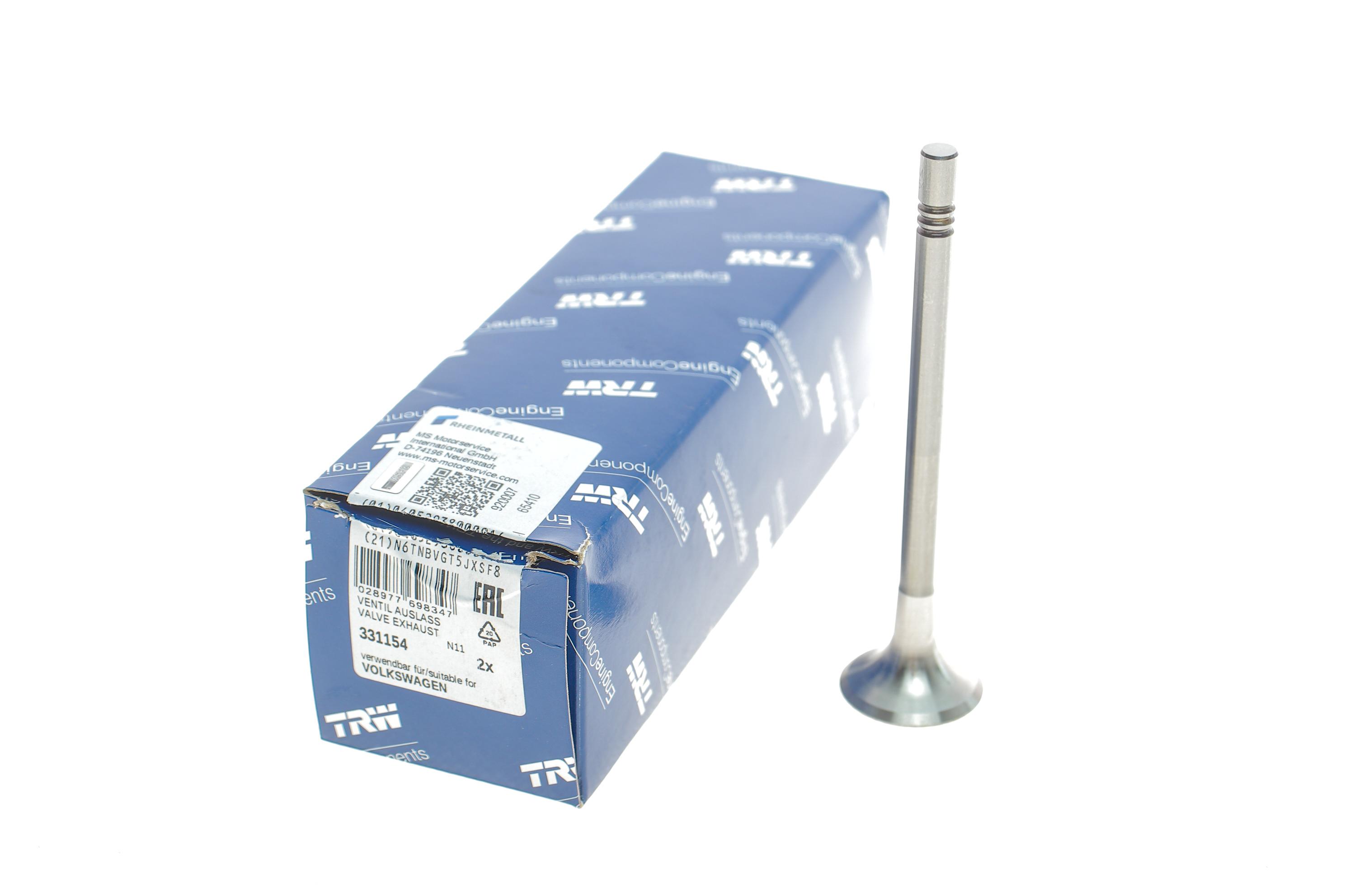 Клапан (випуск) VW Caddy/Golf 1.6-2.0TDI 09- (24,5x6x99,1)