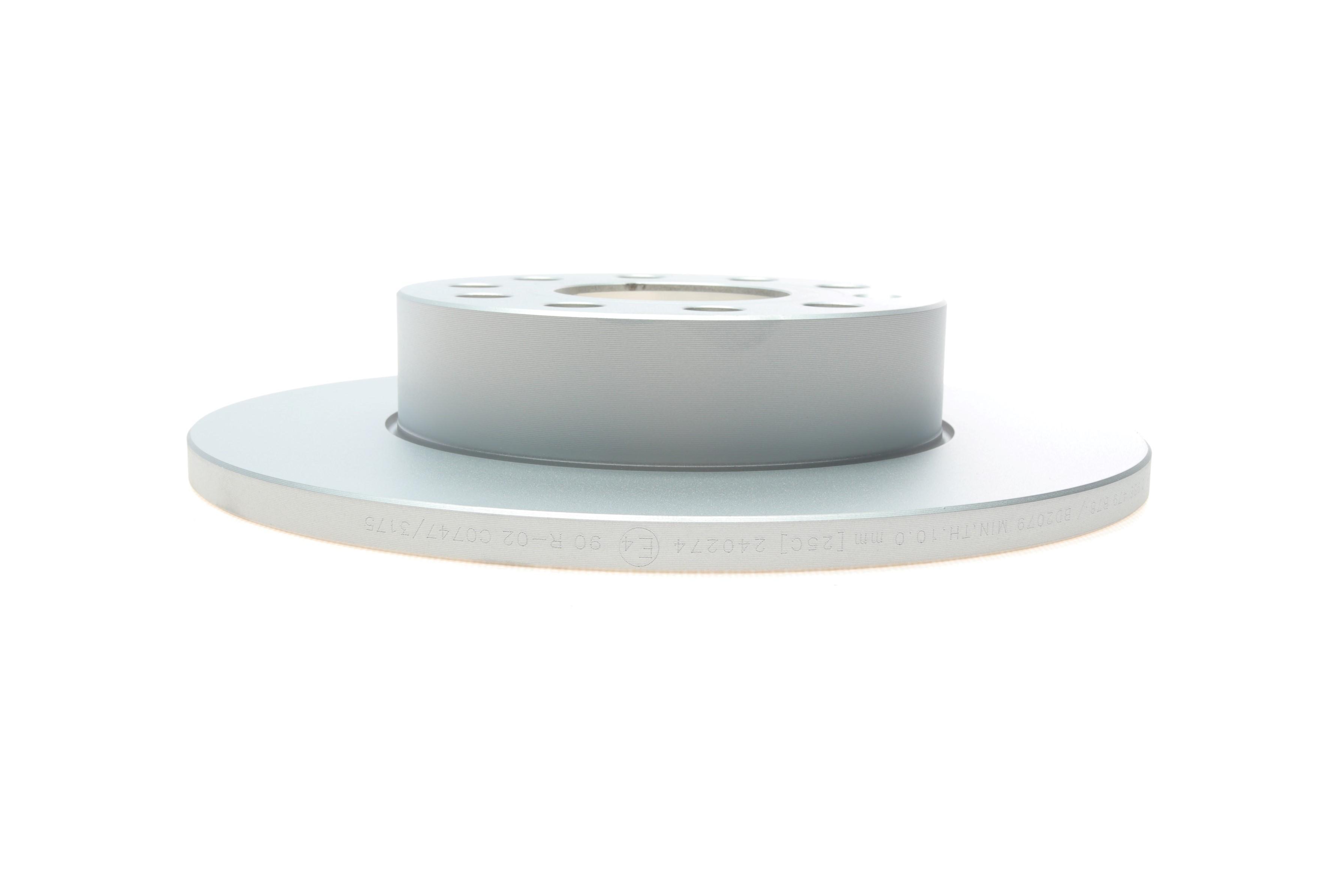 Диск гальмівний (задній) Audi A3/Skoda Octavia/VW Caddy/Golf/Touran 03-15 (260х12)