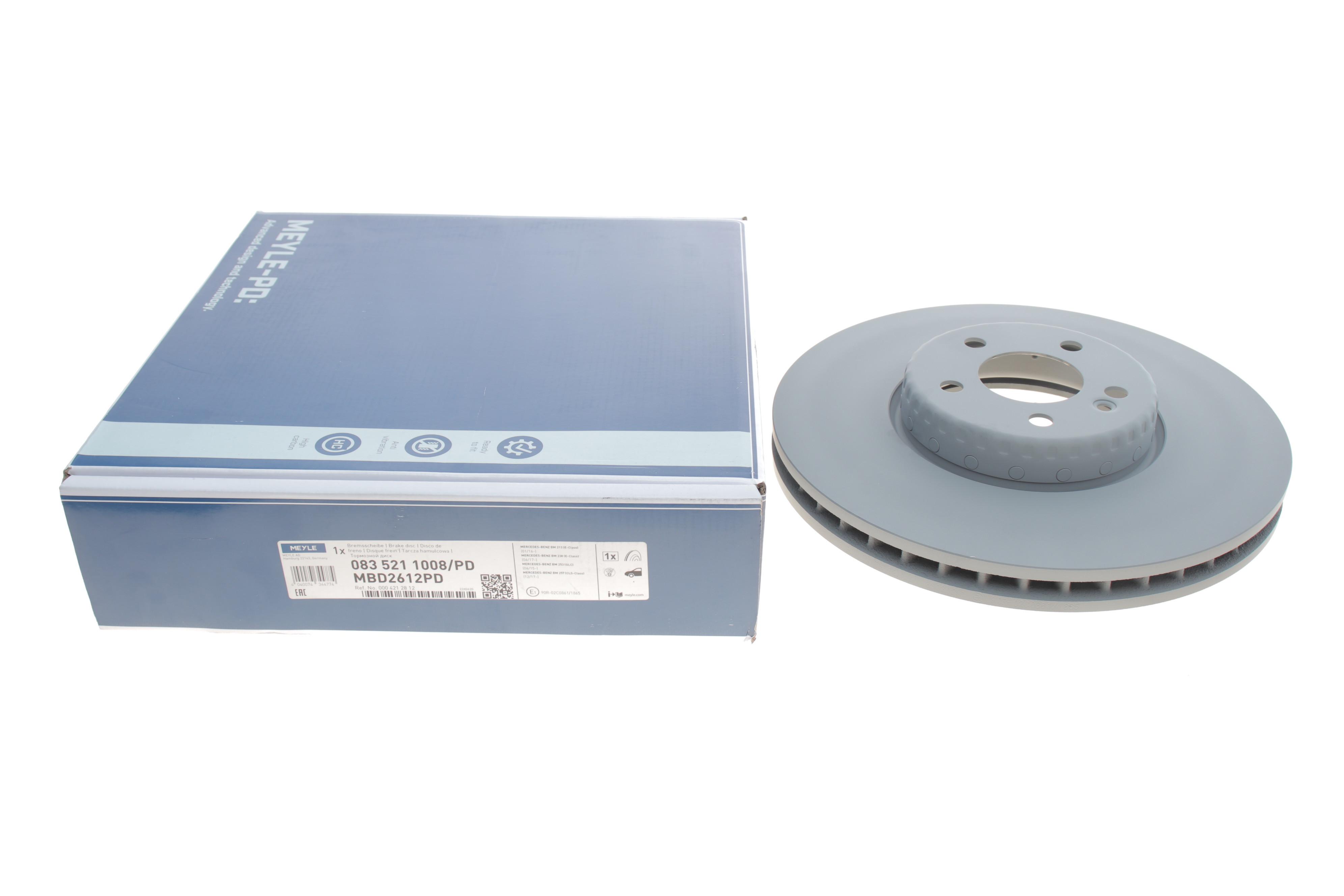 Диск гальмівний (передній) MB E-class (W213)/GLC-class (X253) 16-(342x32)