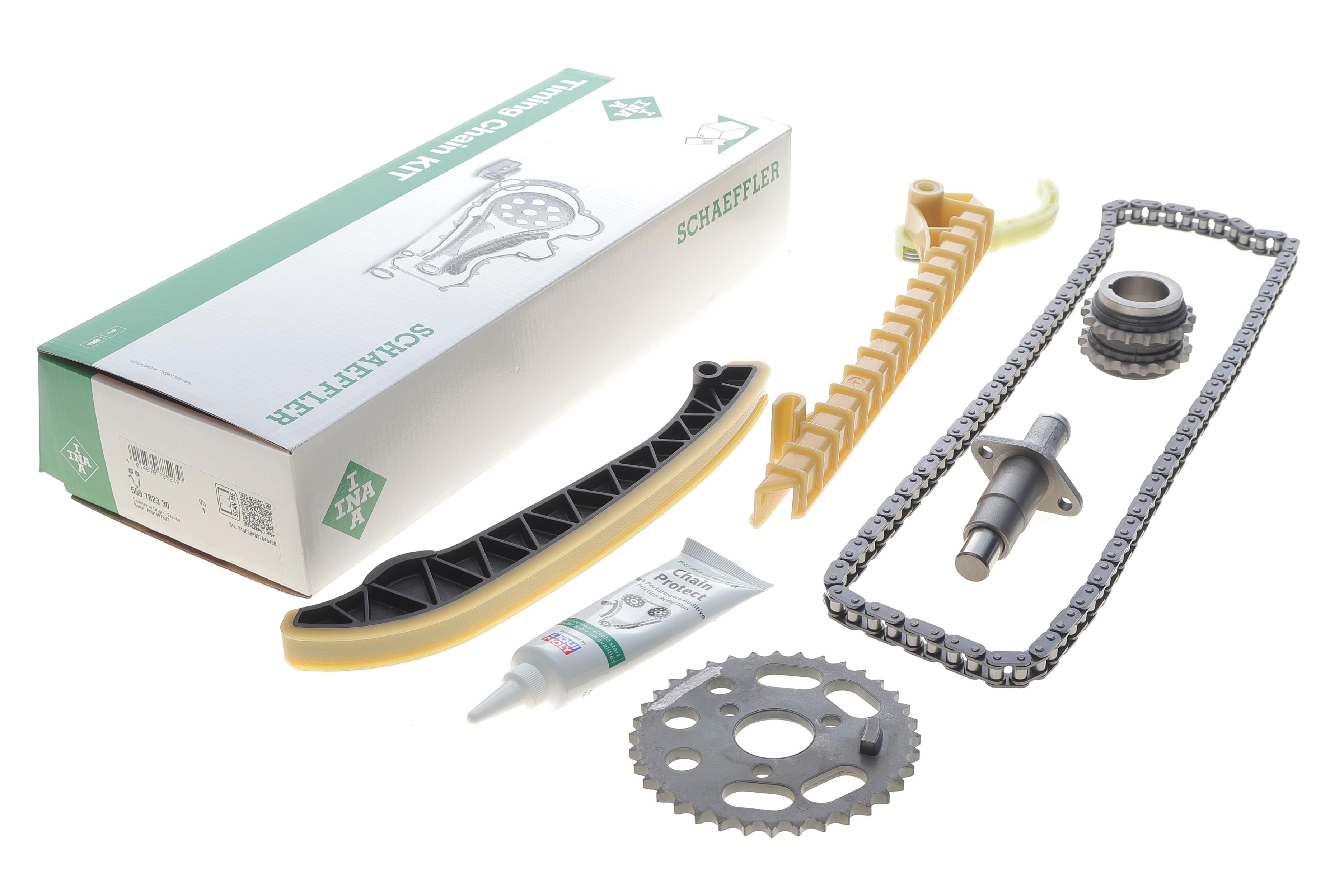 Комплект цепи ГРМ MB A-class (W168) 1.4-2.1 (M166) 97-05 (цепь + элементы)