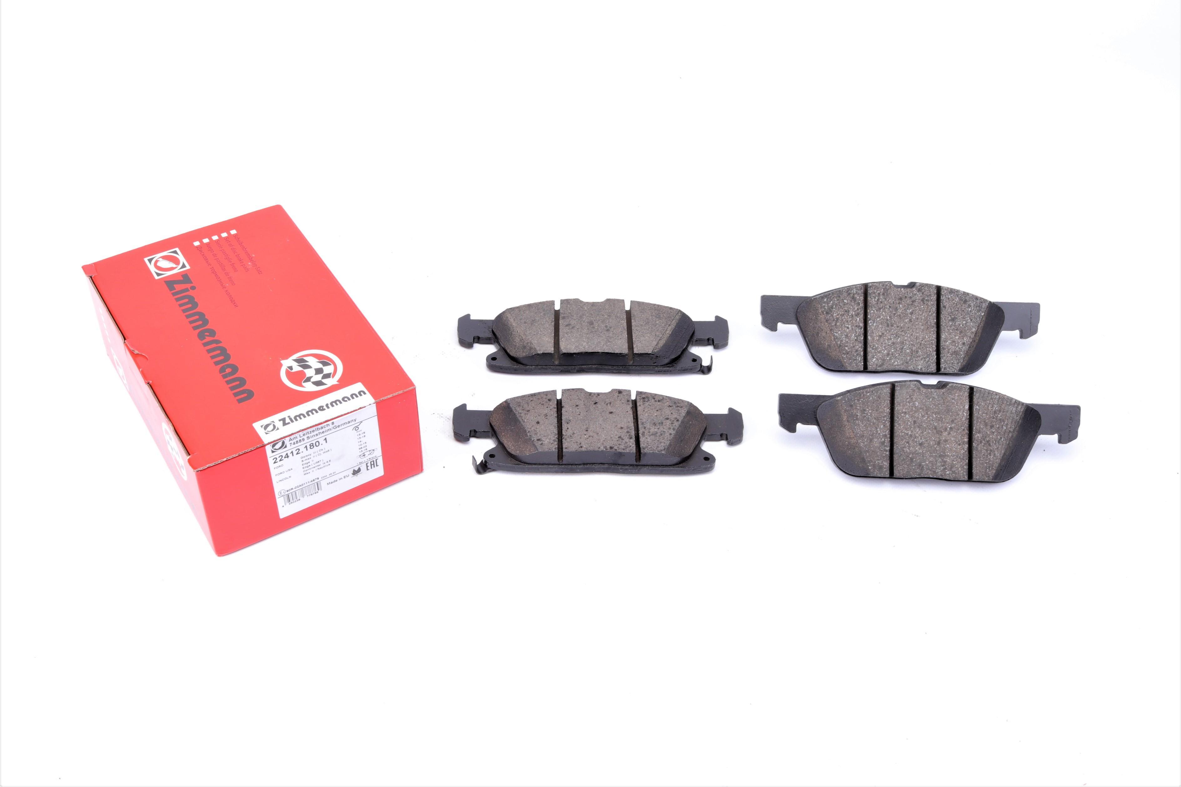 Колодки гальмівні (передні) Ford Galaxy/S-Max 15- (Ate-Teves)