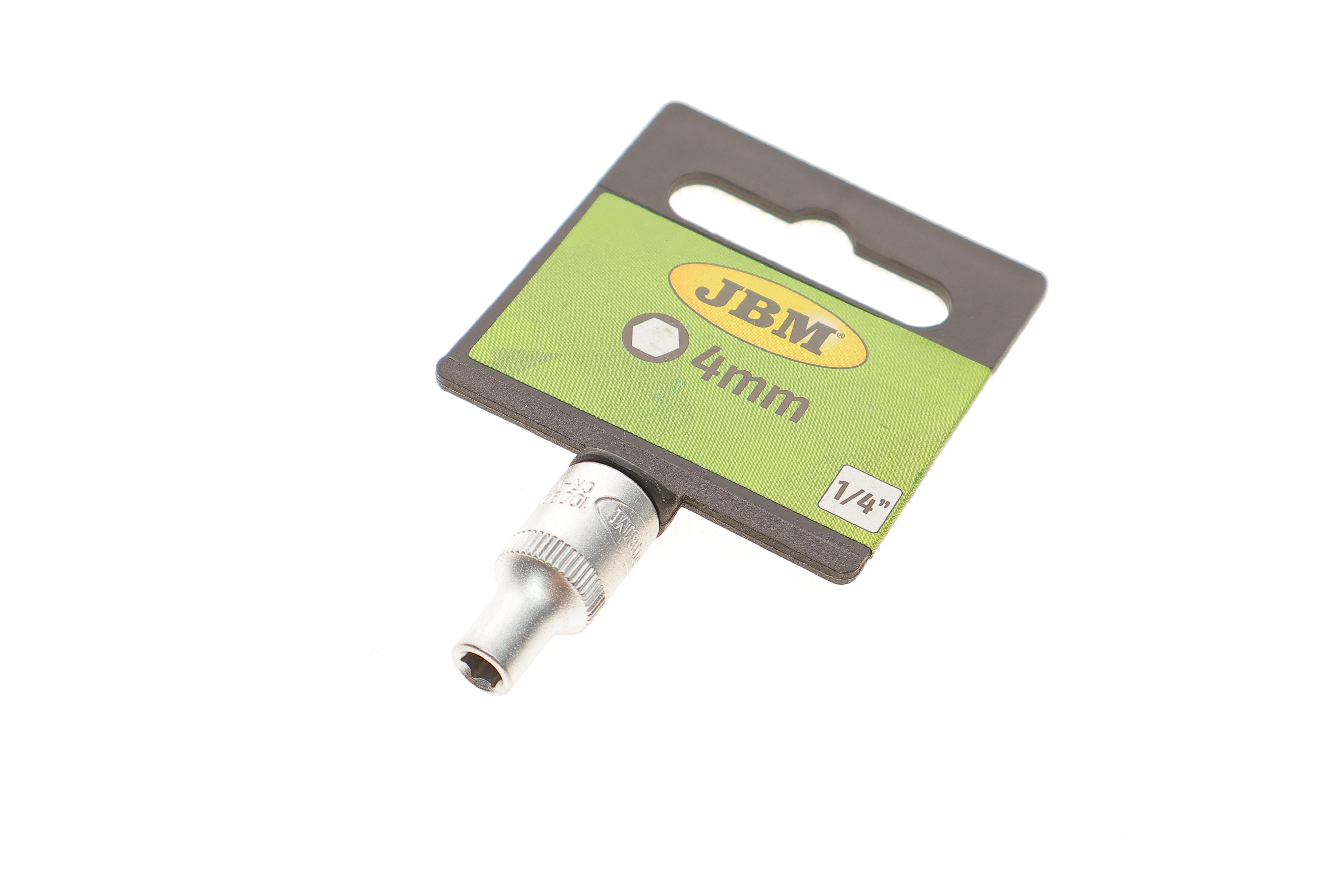 Головка торцева 1/4" 4 мм