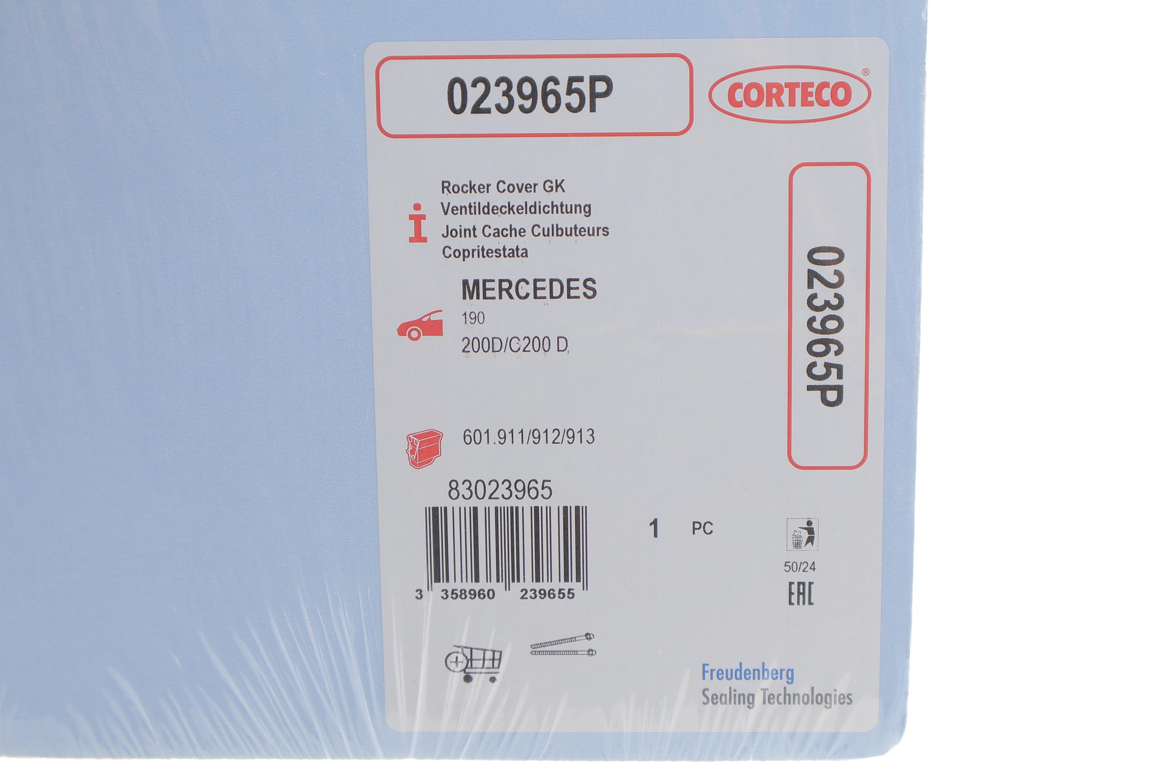 Прокладка кришки клапанів MB OM601