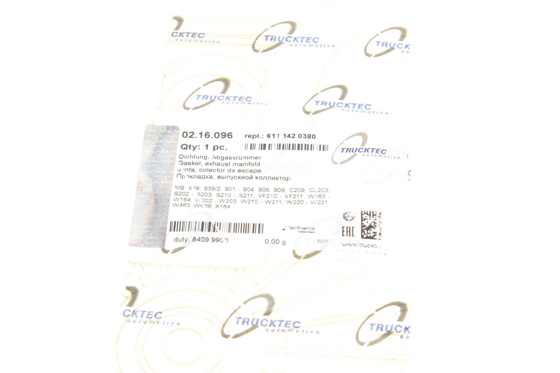 Прокладка колектора випускного MB Sprinter/Vito 2.2CDI (OM611/646)