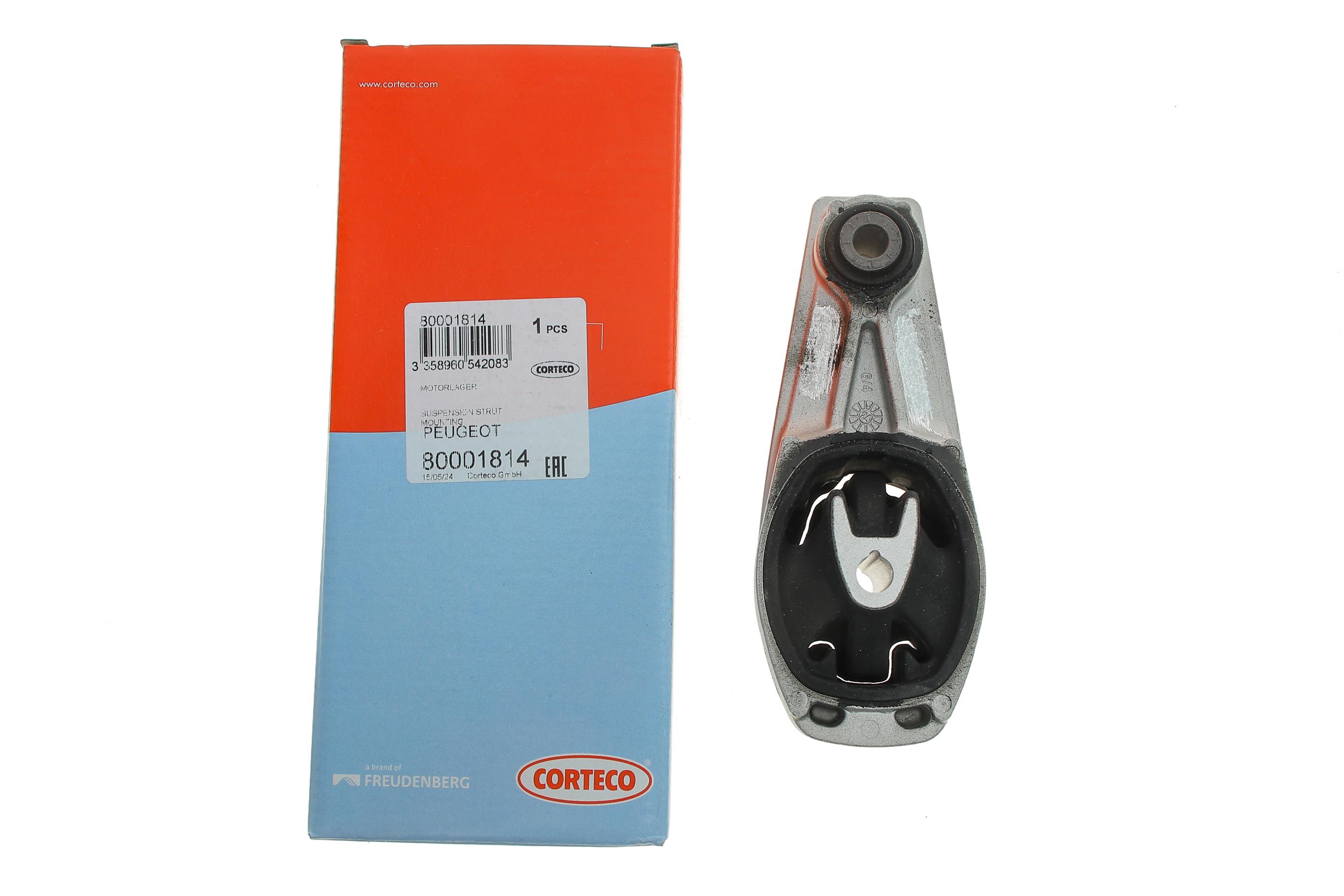 Подушка двигуна (задня/нижня) Citroen C3/Peugeot 207 1.6 16V/1.6HDi 06- (косточка)