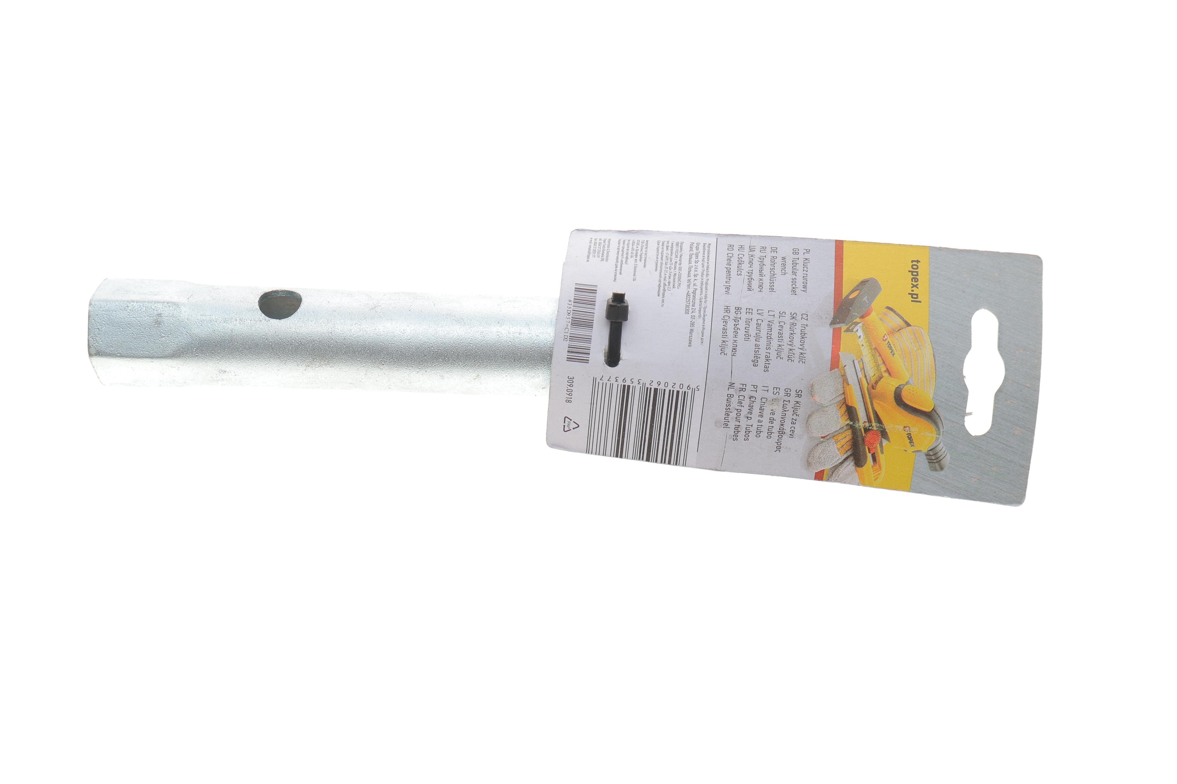 Ключ торцевий трубчастий 20x22 мм L-160 мм