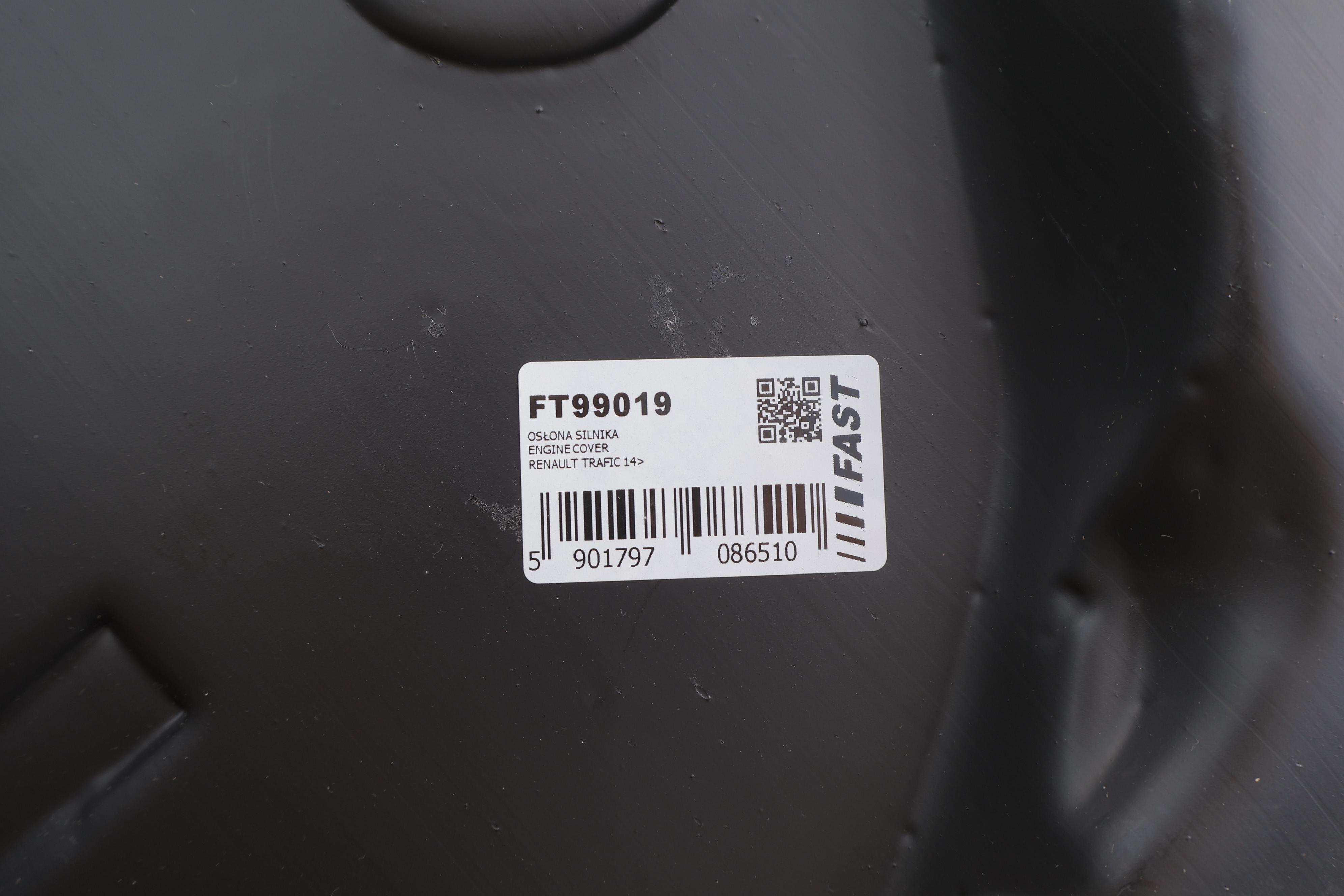 Захист двигуна Renault Trafic/Opel Vivaro 01-