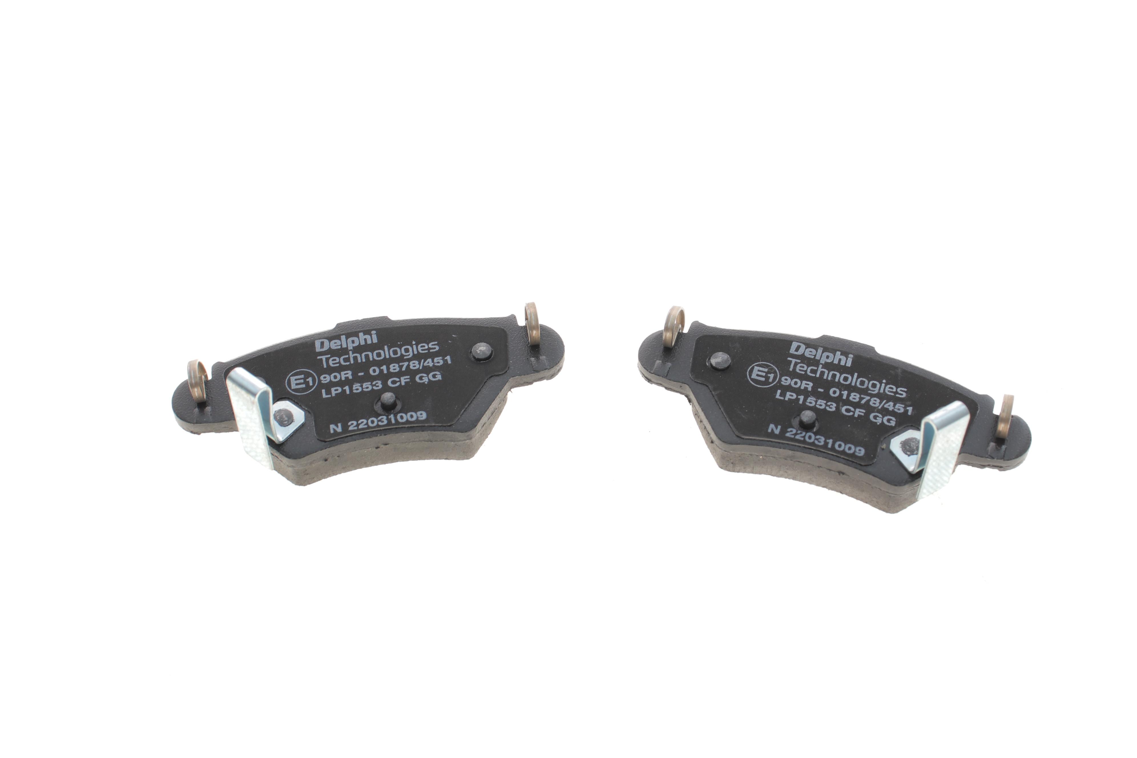 Колодки тормозные (задние) Opel Astra G 98-05/Zafira A 99-05 (Bosch)