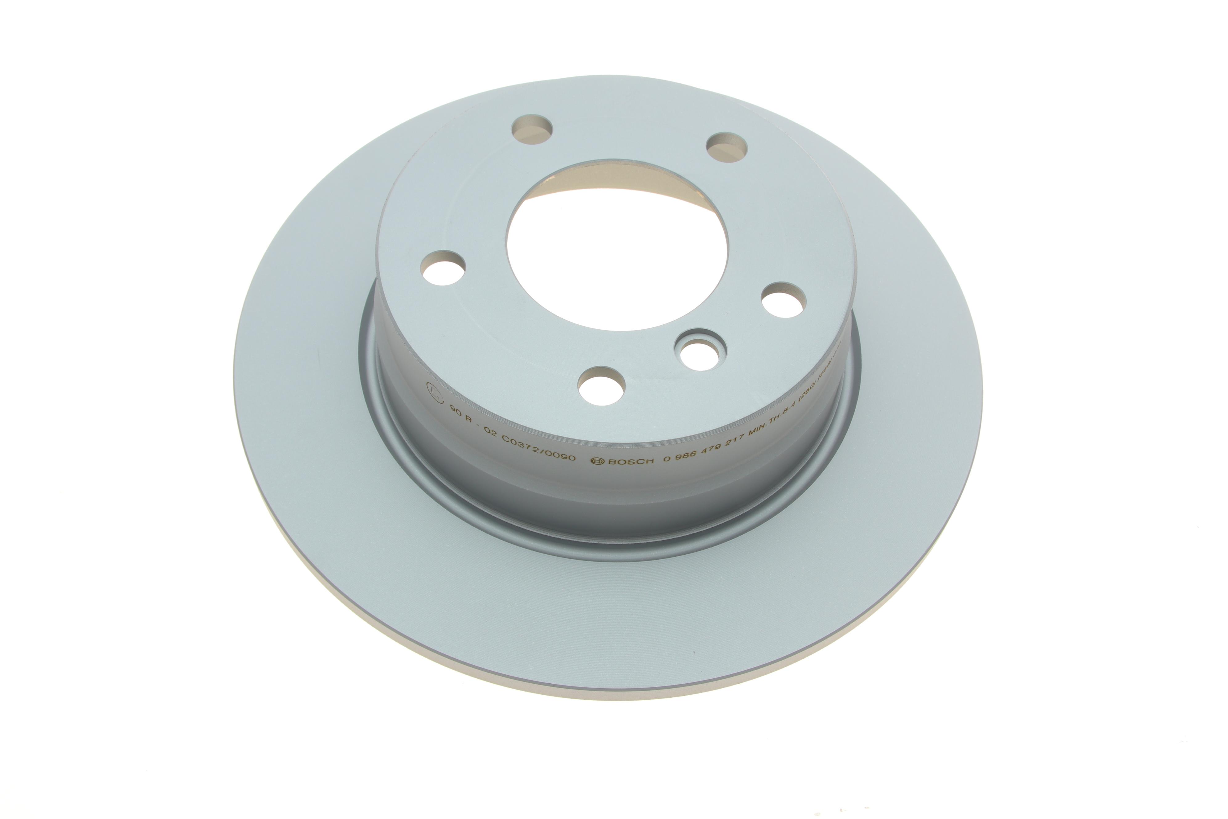 Диск гальмівний (задній) BMW 1 (E81/E87) 04-11 (279.8x10)