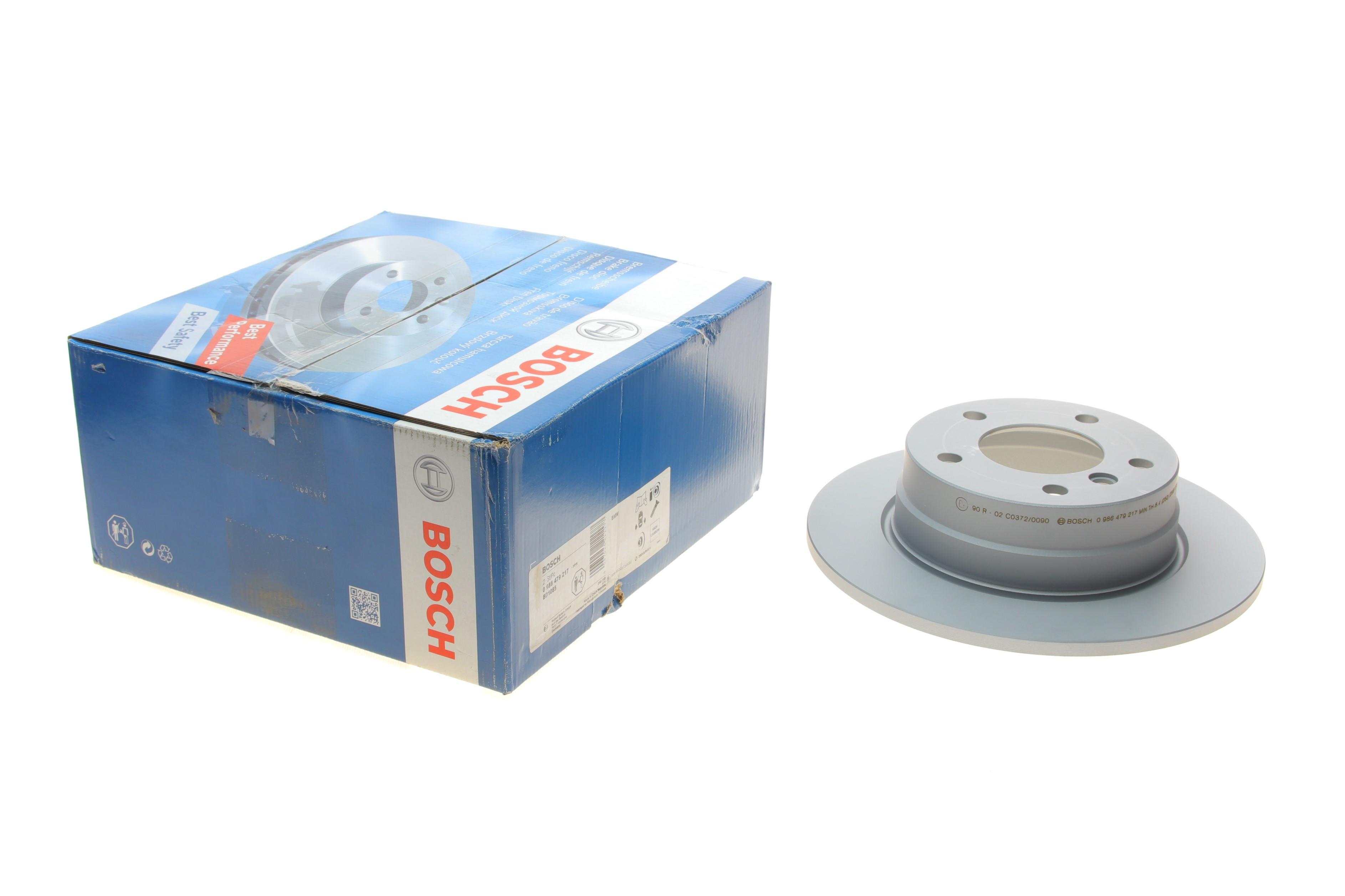 Диск гальмівний (задній) BMW 1 (E81/E87) 04-11 (279.8x10)