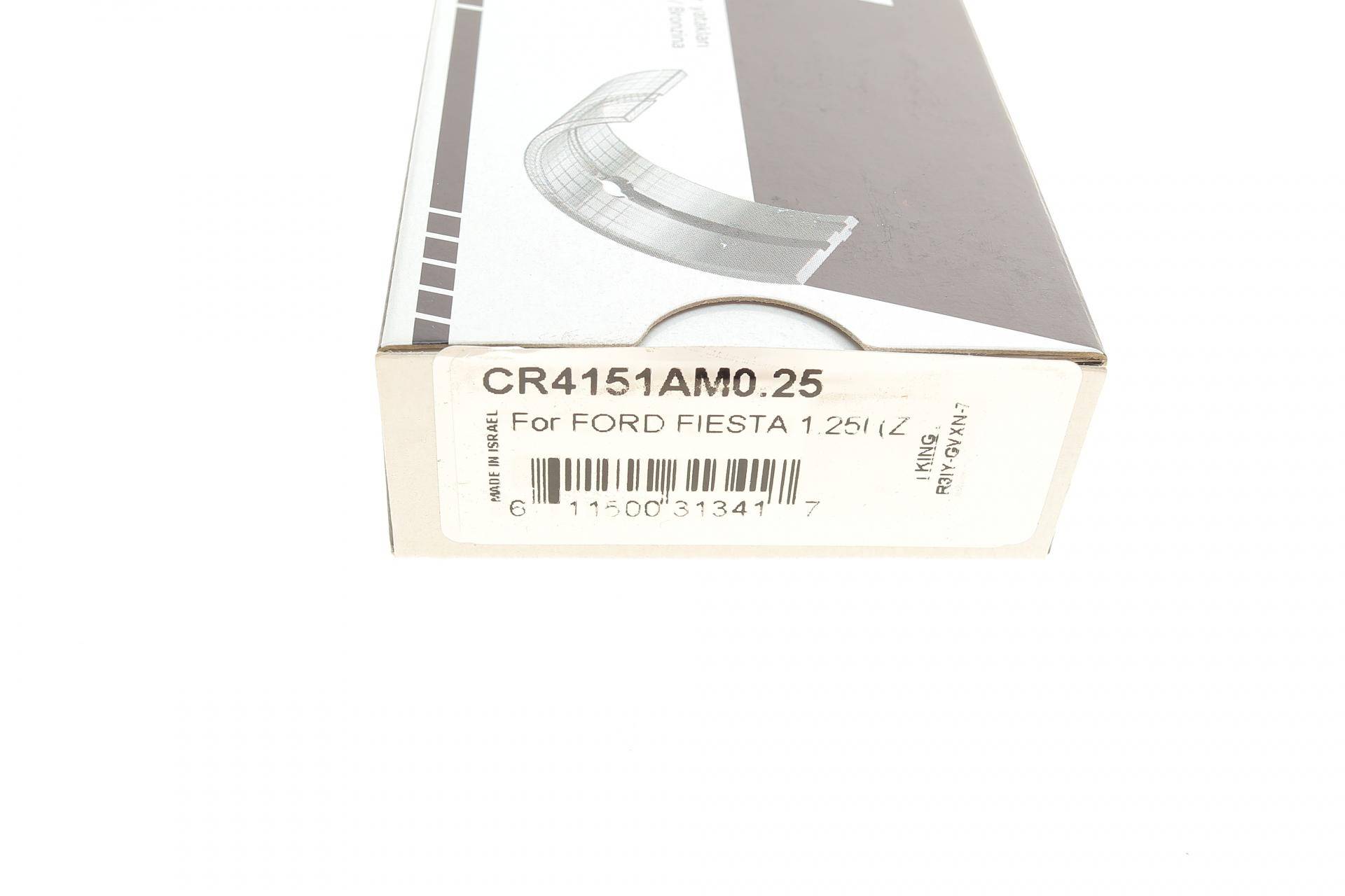 Вкладиші шатунні Ford Focus 1.4 98-12 (+0.25)