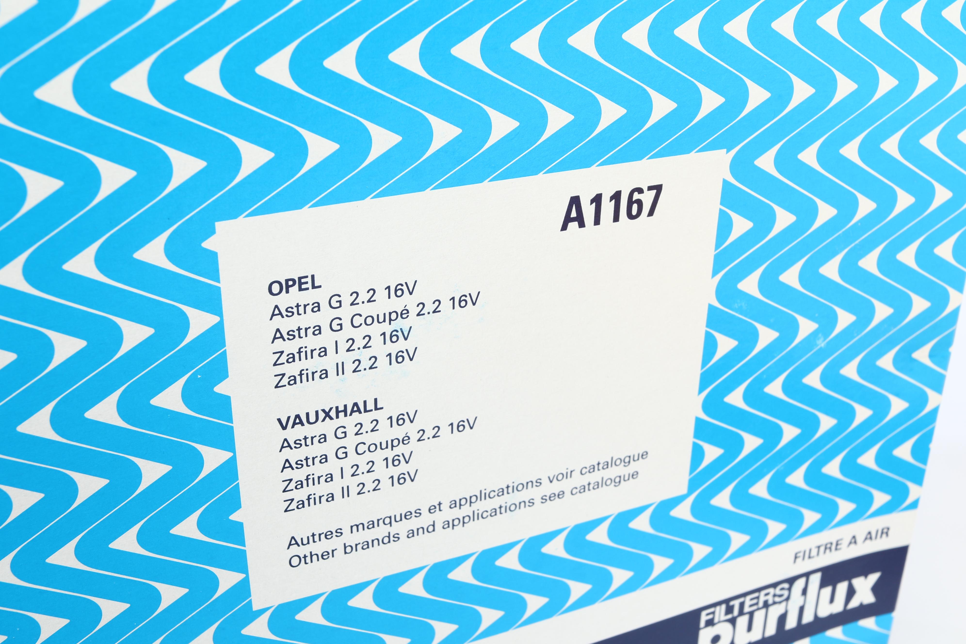 Фільтр повітряний Opel Astra G 2.2 16v 00-05