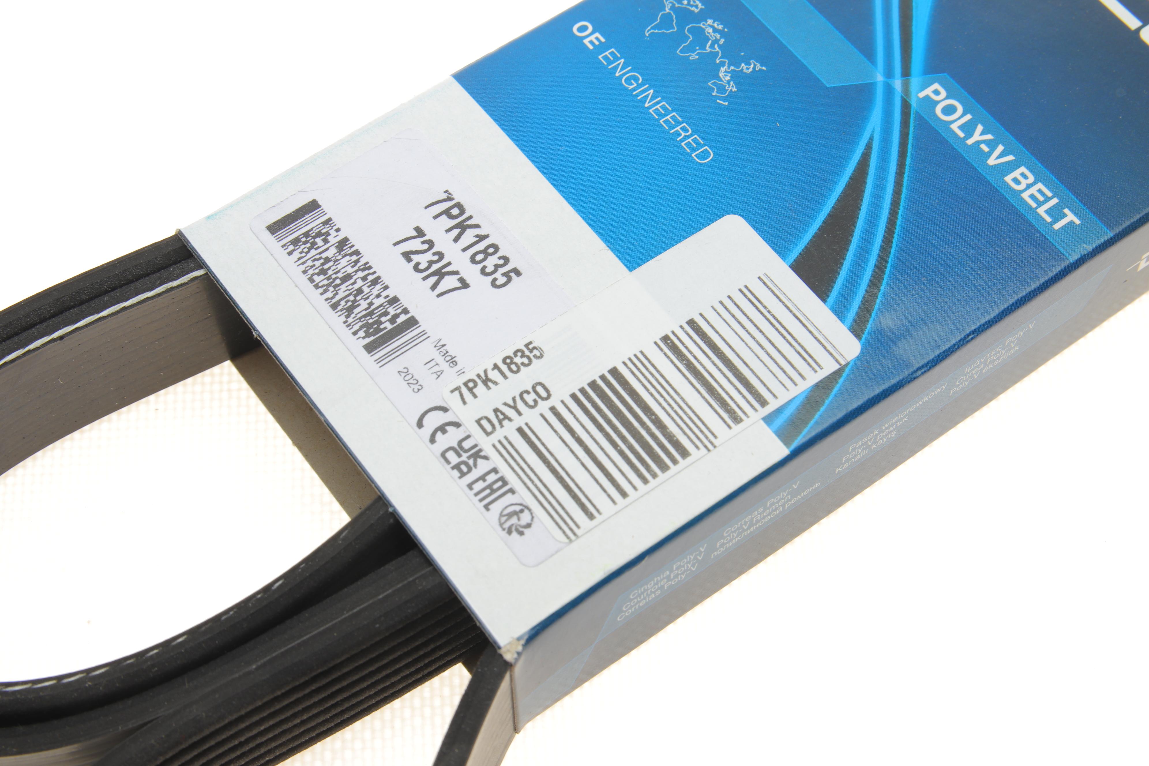 Ремінь генератора Opel Movano/Renault Trafic/Master 2.5 CDTI/dCi 03- (7PK1835)