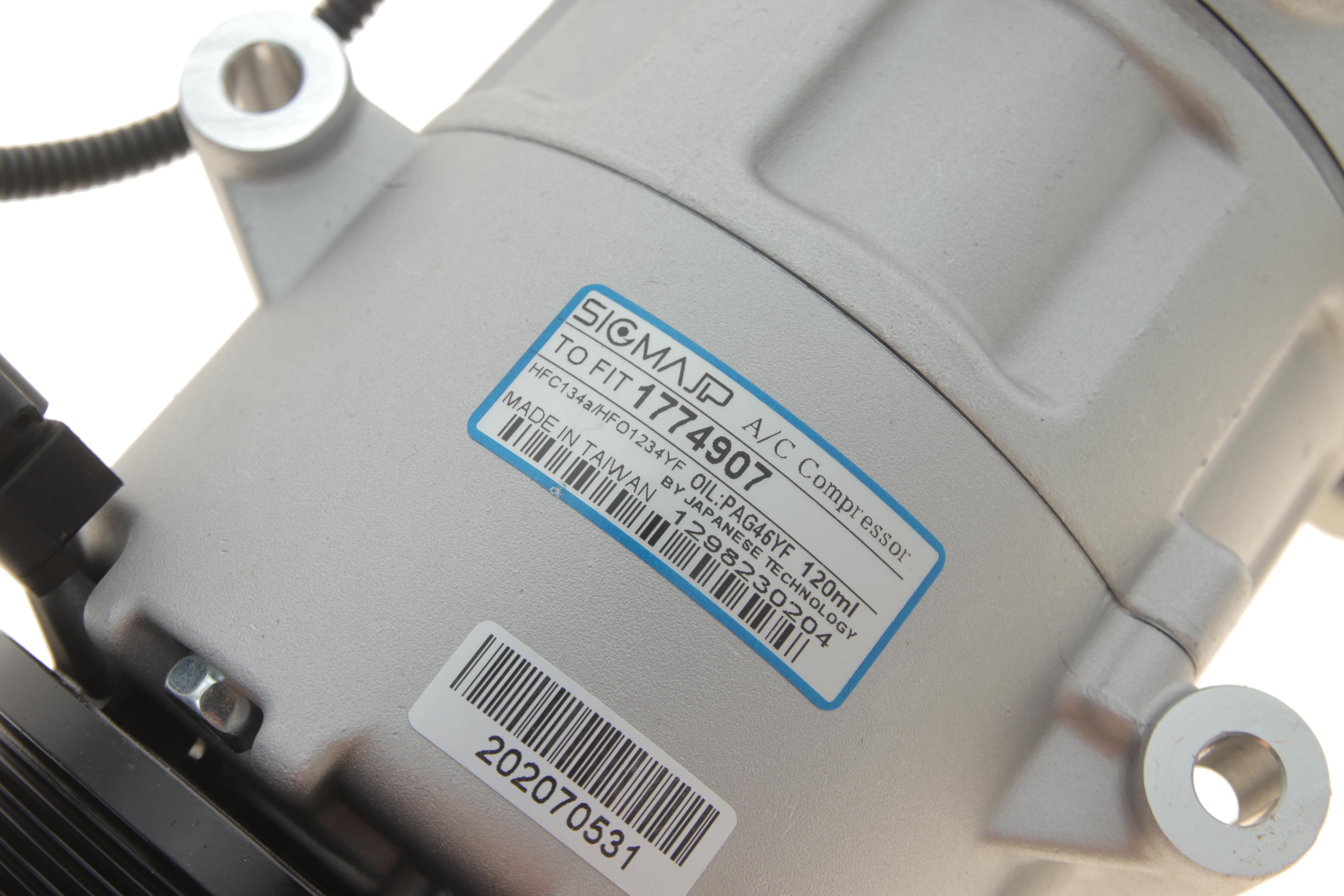 Компресор кондиціонера Ford Fiesta VI/Focus III 1.2-1.6D 08-